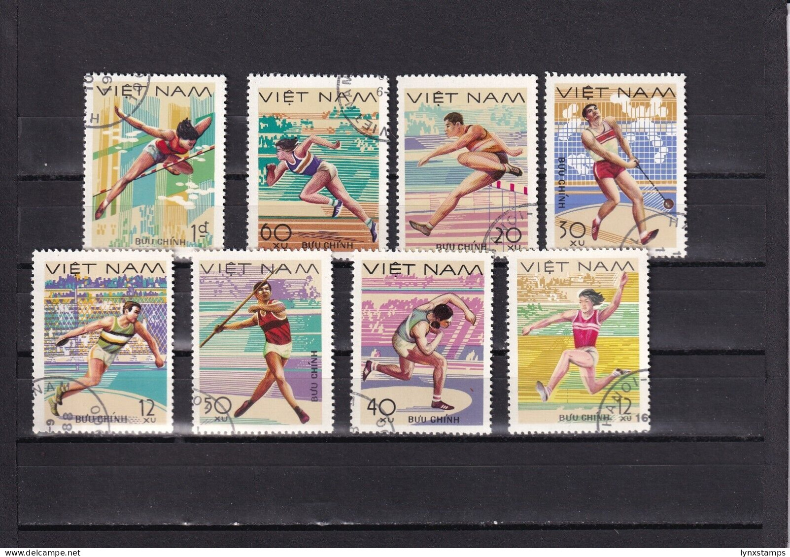 SA03 Vietnam 1978 Athletics Used Stamps - Elefanten