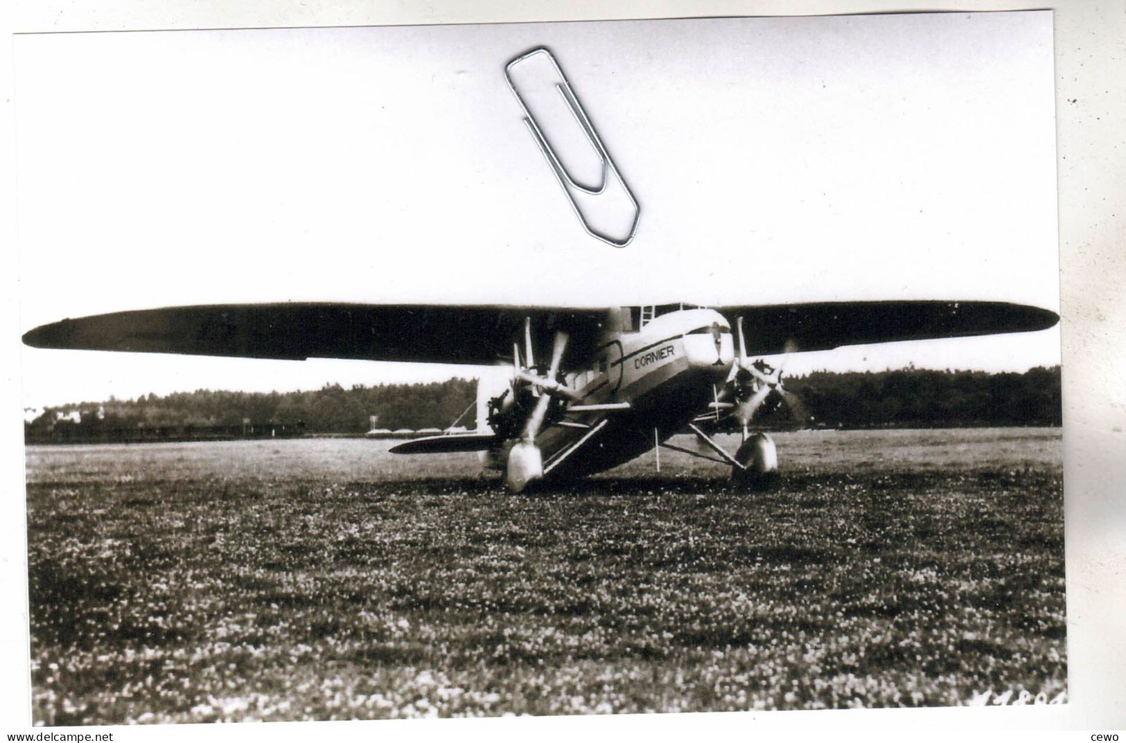 PHOTO AVION  AVIATION  DORNIER - Luftfahrt