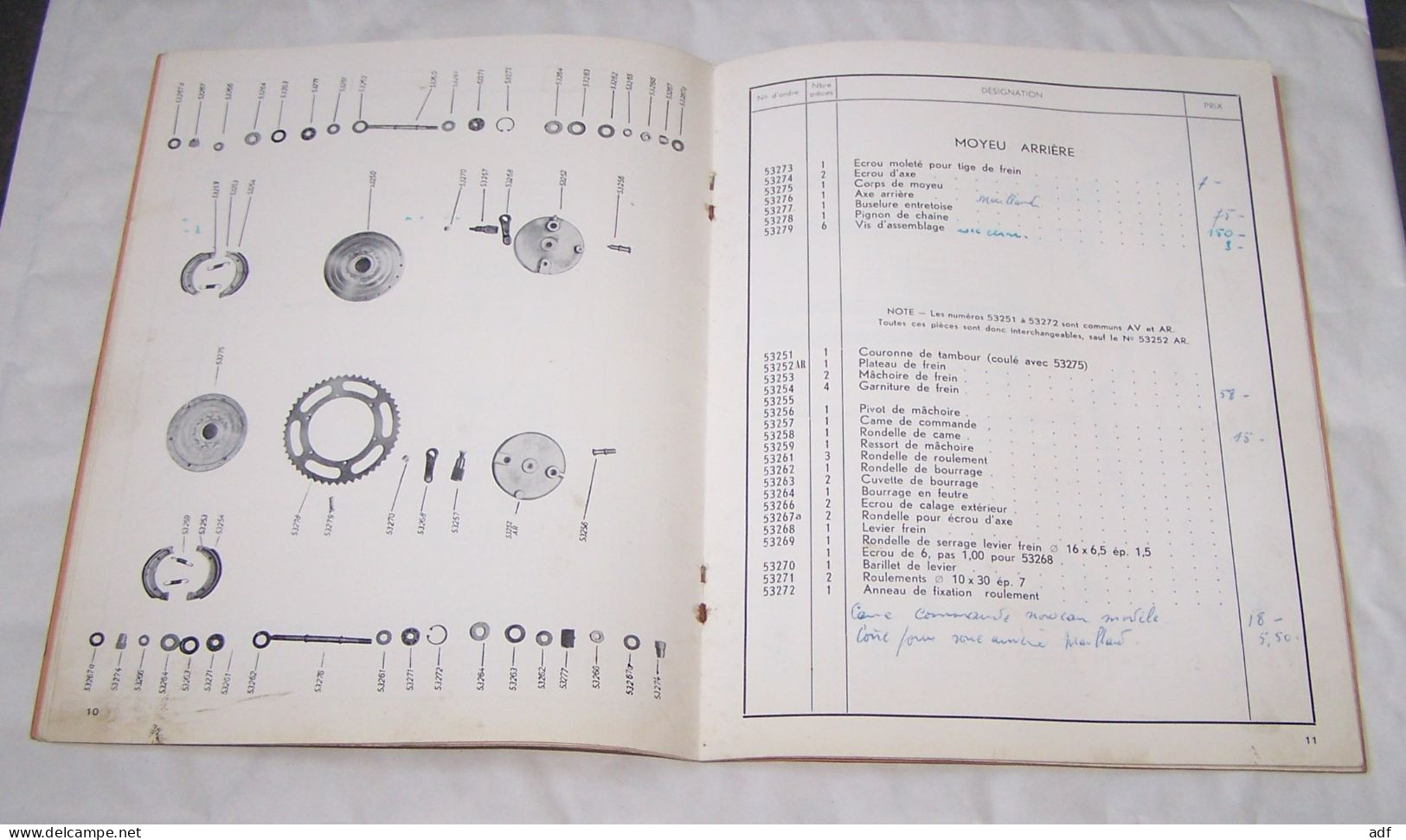 NOMENCLATURE DU MOTEUR ROYAL NORD, CATALOGUE PIECES RECHANGE, HUFKENS FRERES, HASSELT, MOTO ? MOTOCYCLETTE ? CYCLO ? - Moto