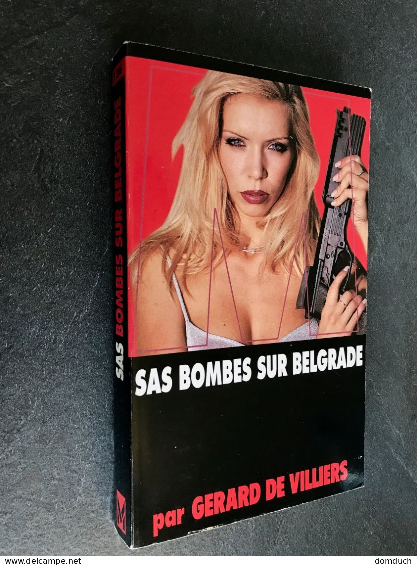 S.A.S. N° 136    BOMBES SUR BELGRAD    GERARD DE VILLIERS - SAS