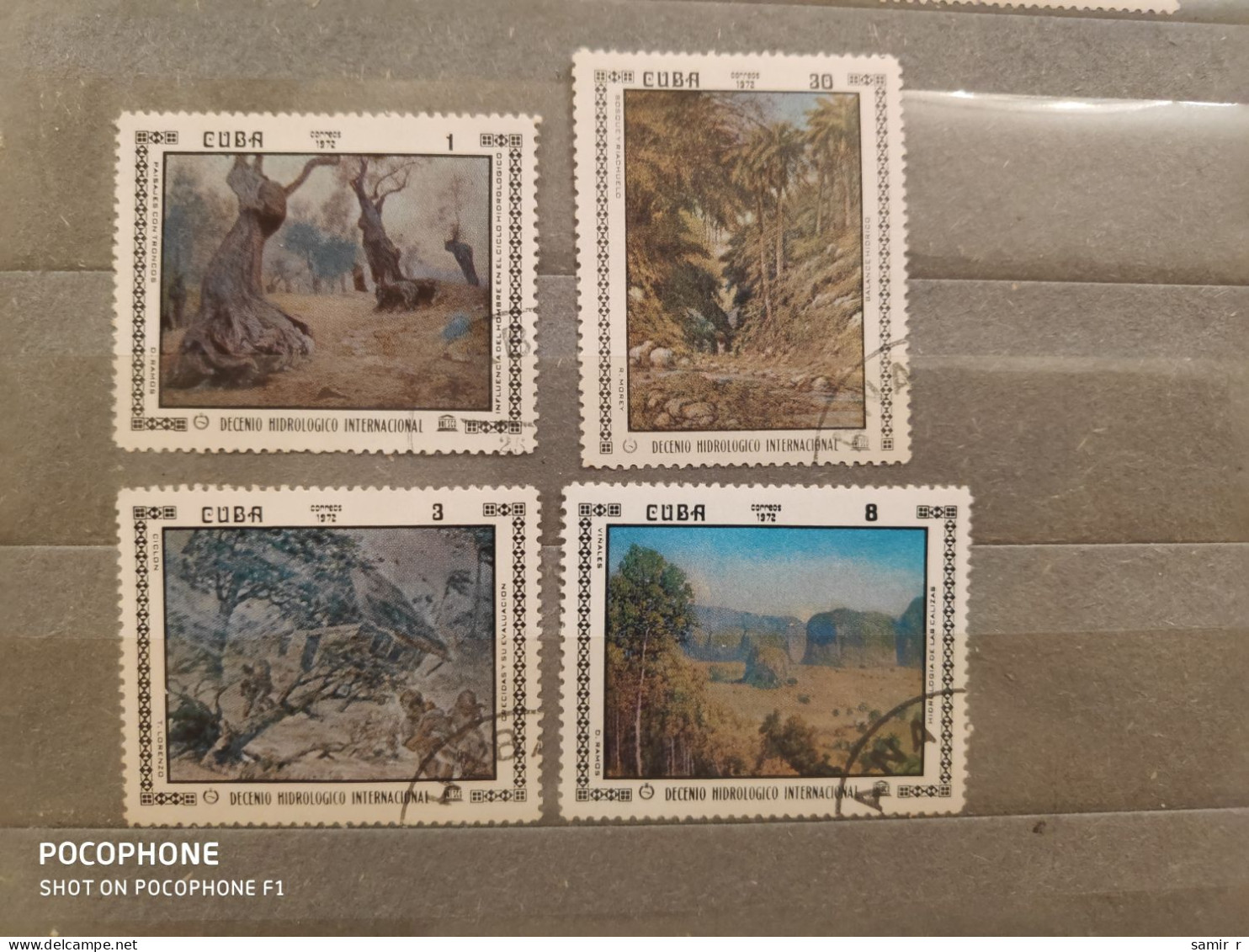 1972	Cuba	Paintings (F85) - Used Stamps