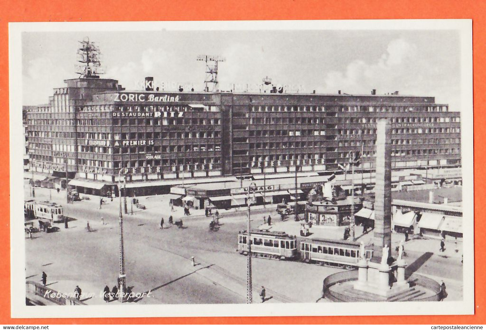 04689 / KØBENHAVN KOBENHAVN Copenhague Danemark VESTERPort Passage Denmark 1930s Rudolf OLSEN 237 - Danemark