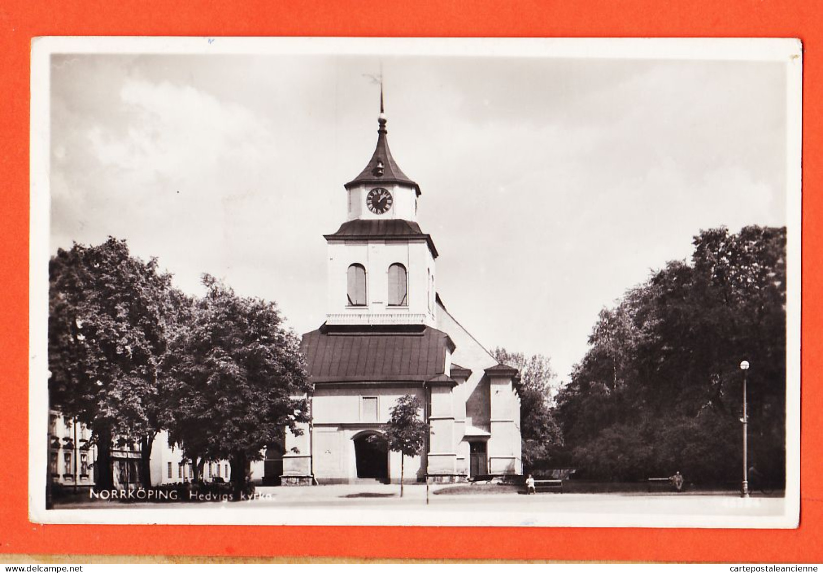 04592 / NORRKÖPING Hedvigs Kyrka 1954 De Hubert à Annette GAYRAUD Cambounet Sur Sor Castres / Sverige Suede Sweden - Suecia