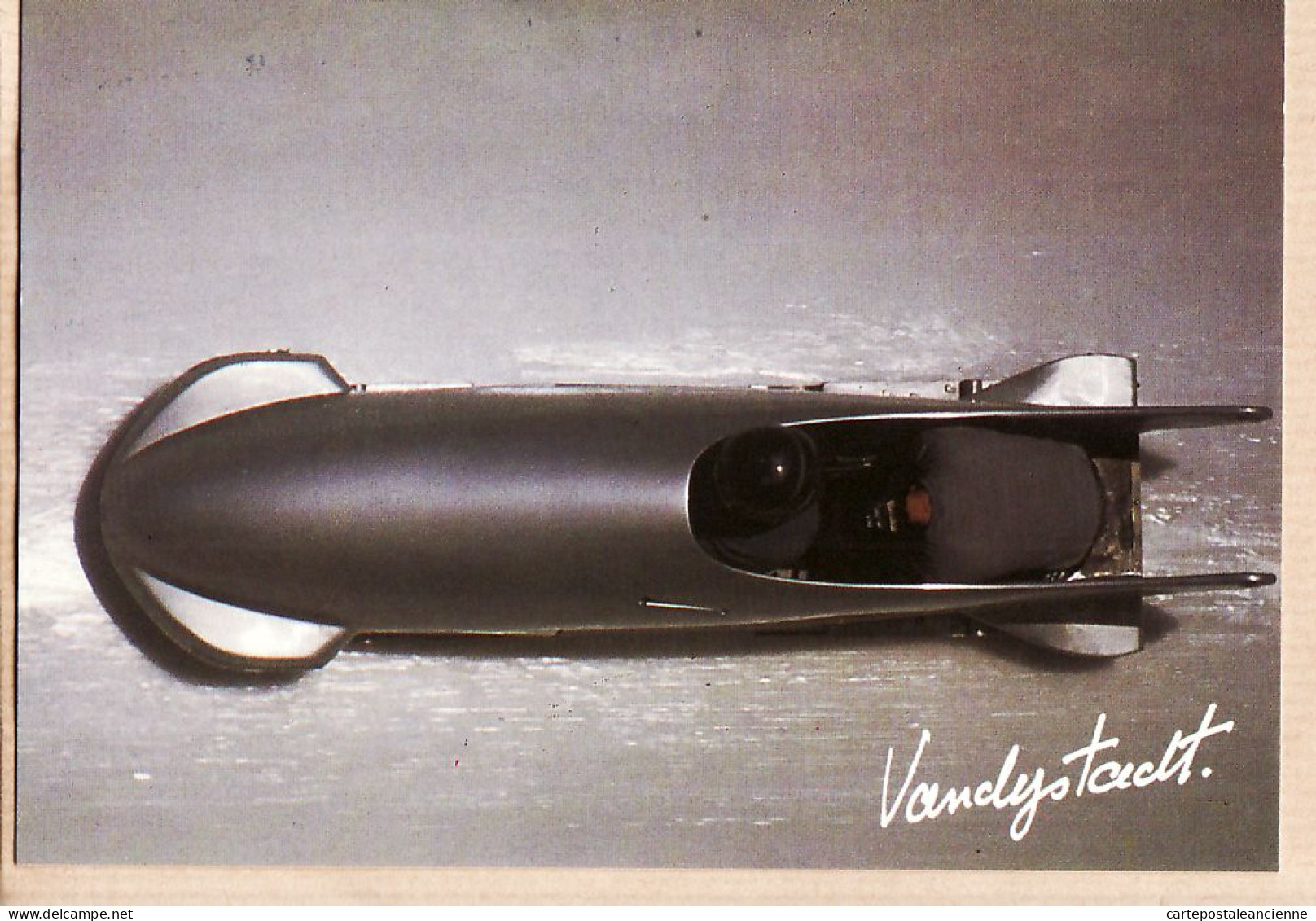 04790 / BOBSLEIGH A DEUX 1990 Photo Guido BENETTON The Best Of VANDYSTADT N°21 NUGERON - Sport Invernali