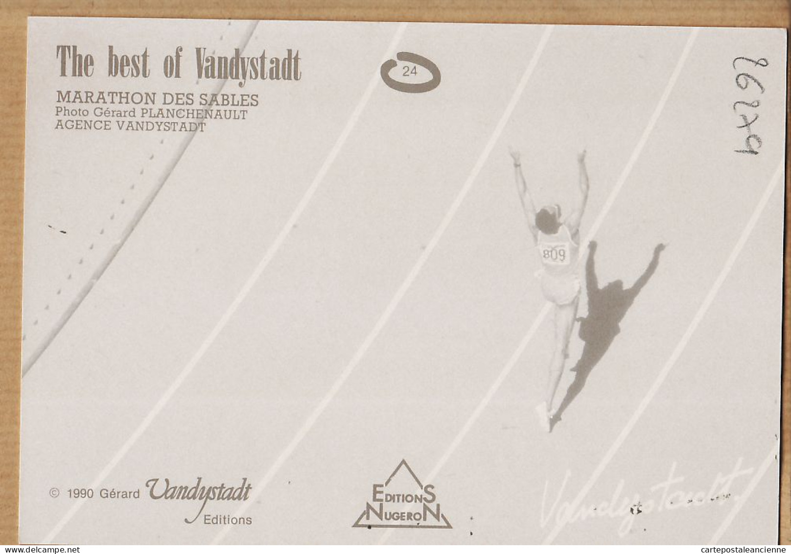 04797 / MARATHON Des SABLES P.GRAIG 1990 Photo Gérard PLANCHENAULT The Best Of VANDYSTADT N°24 NUGERON - Leichtathletik