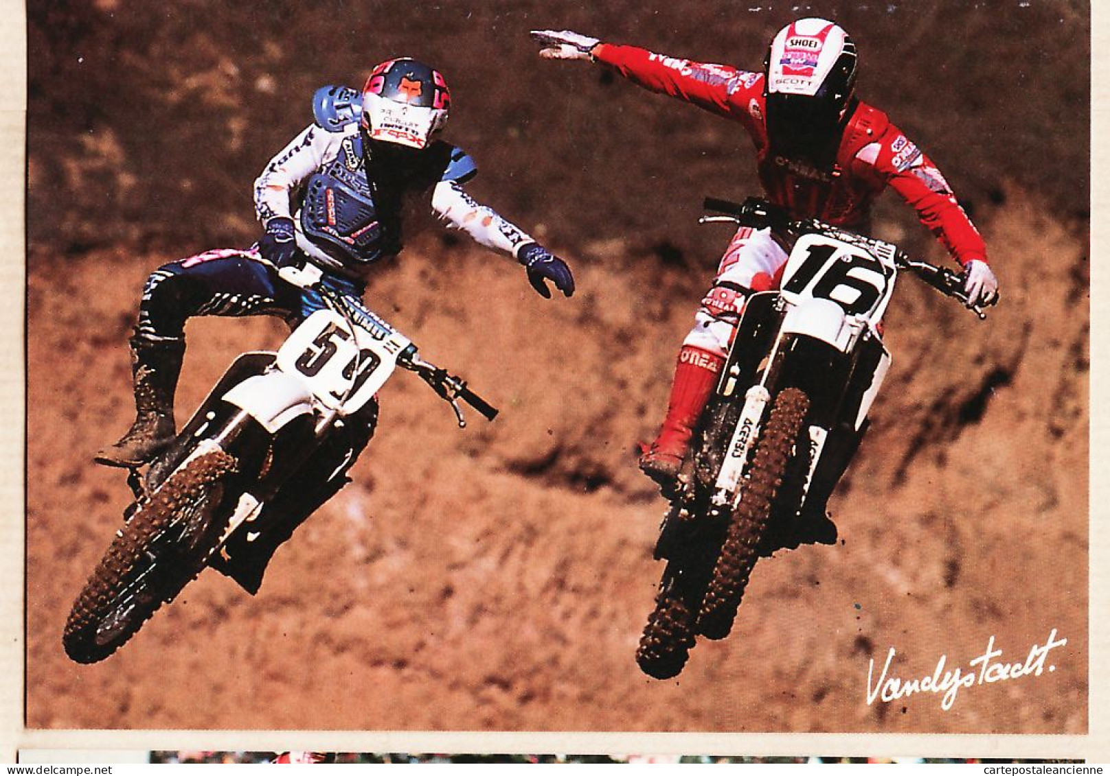 04786 / MOTO-BOSSES Photo Pat BOULLAND The Best Of Gérard VANDYSTADT 1990 N°82 NUGERON - Motorcycle Sport