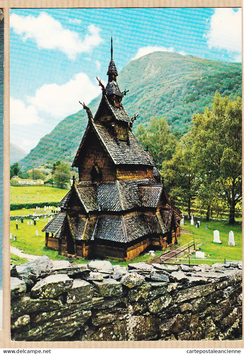 04635 / Norge BORGUND Stavkirke Sogn Fra Ca. 1150 Norway  STAVE Church From Approx. 1150 Foto Giovanni TRIMBOLI 200/5 - Norwegen