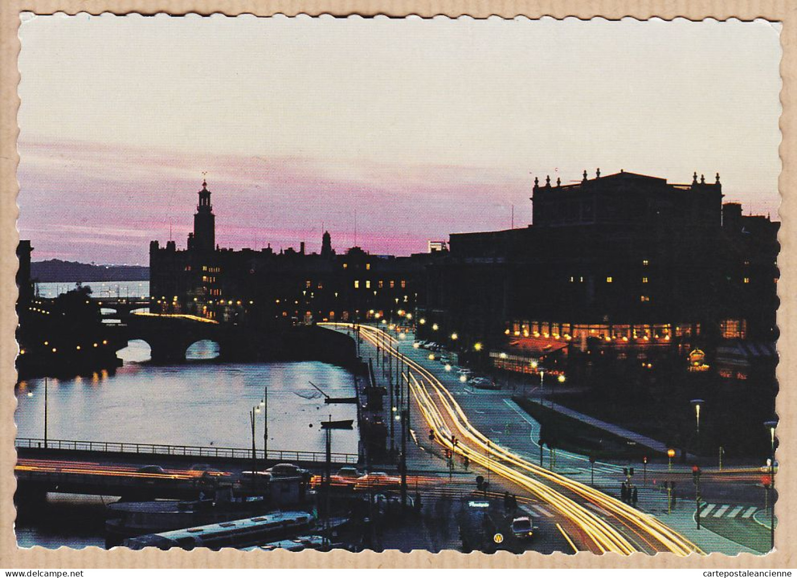 04603 / STOCKHOLM Sverige Utsikt Frän GRAND HOTEL View From.. 1970s Photo Gunnar HEILBORN Suede - Suecia