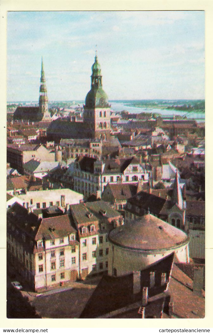 04693 / Lettonie Periode URSS LATVIJAS LATVIAN Panoramic View OLD RIGA 1977 - LIESMA Latvia Letland USSR CCP - Lettonia