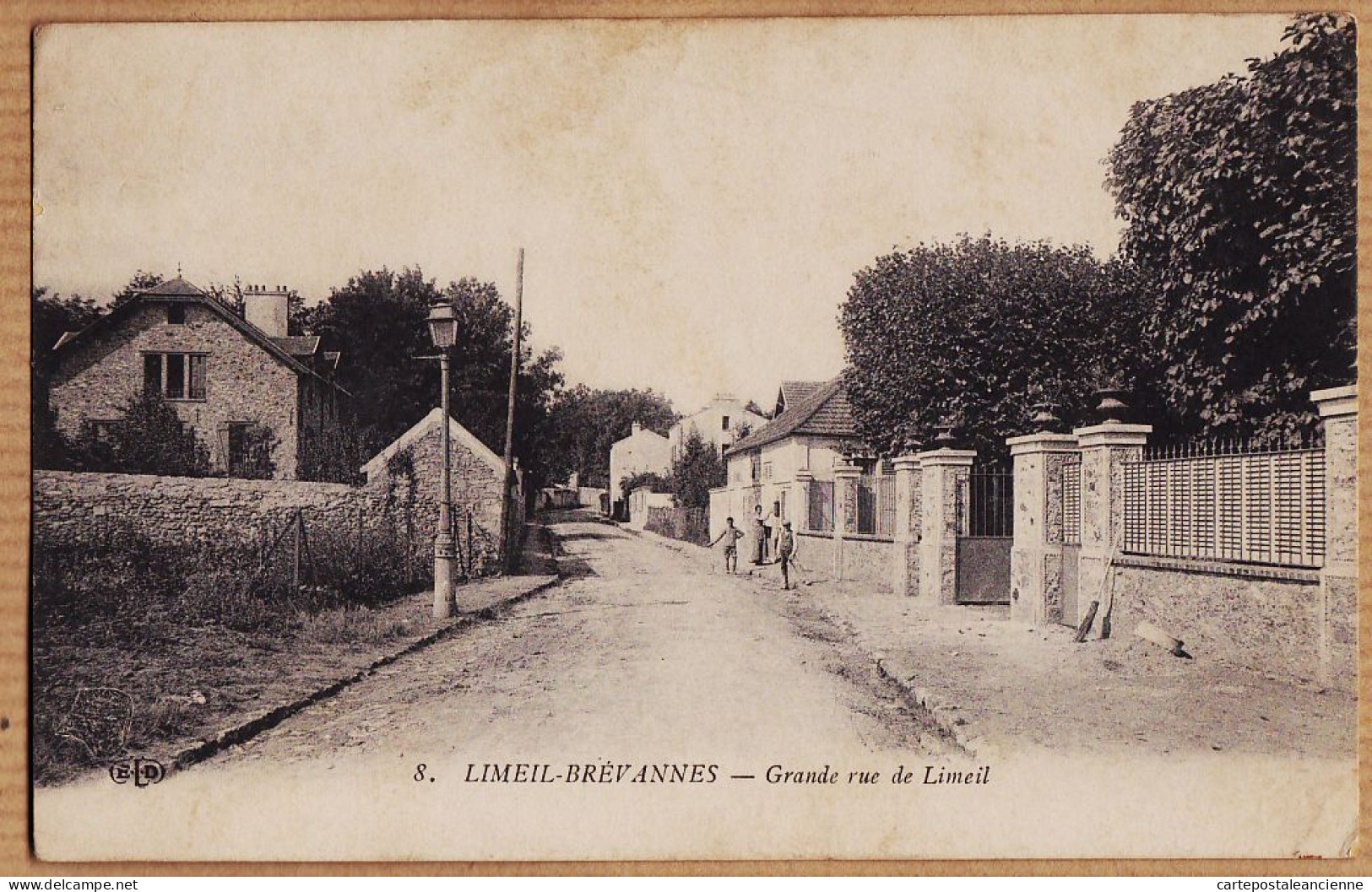 04954 / LIMEIL-BREVANNES Val-de-Marne Grande-Ruu De LIMEIL CpaWW1 1915s - LE DELEY 8 - Limeil Brevannes