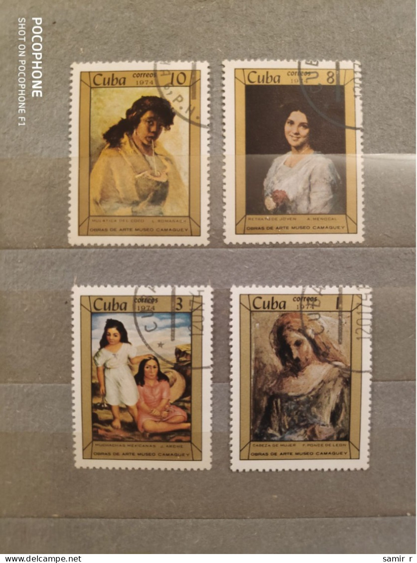 1974	Cuba	Paintings (F85) - Usados