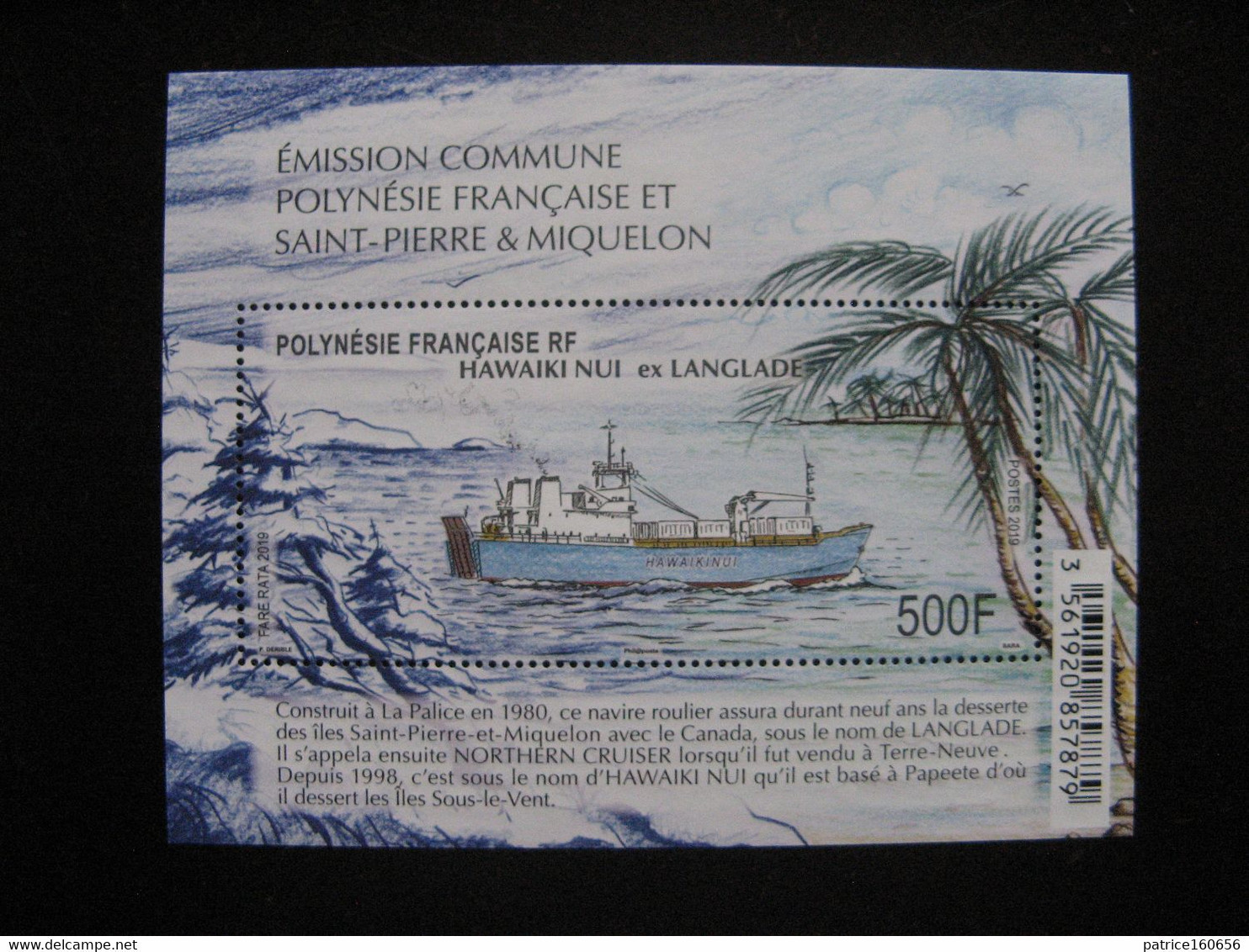 Polynésie:  TB BF N° 51, Neuf XX. - Blocchi & Foglietti