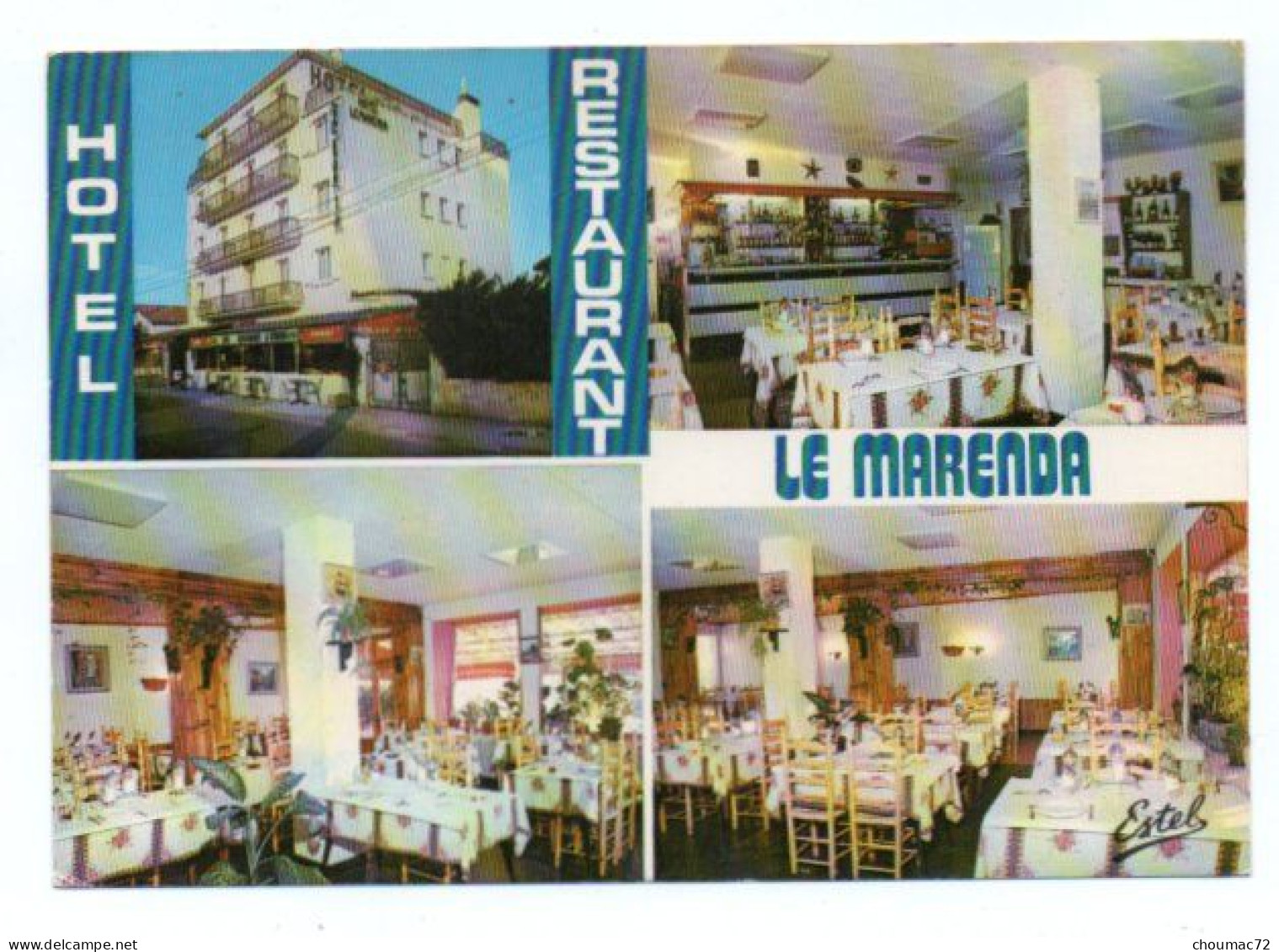 GF (66) 421, Canet En Rousillon, Estel, Bar Hotel Restaurant Le Marenda - Canet En Roussillon