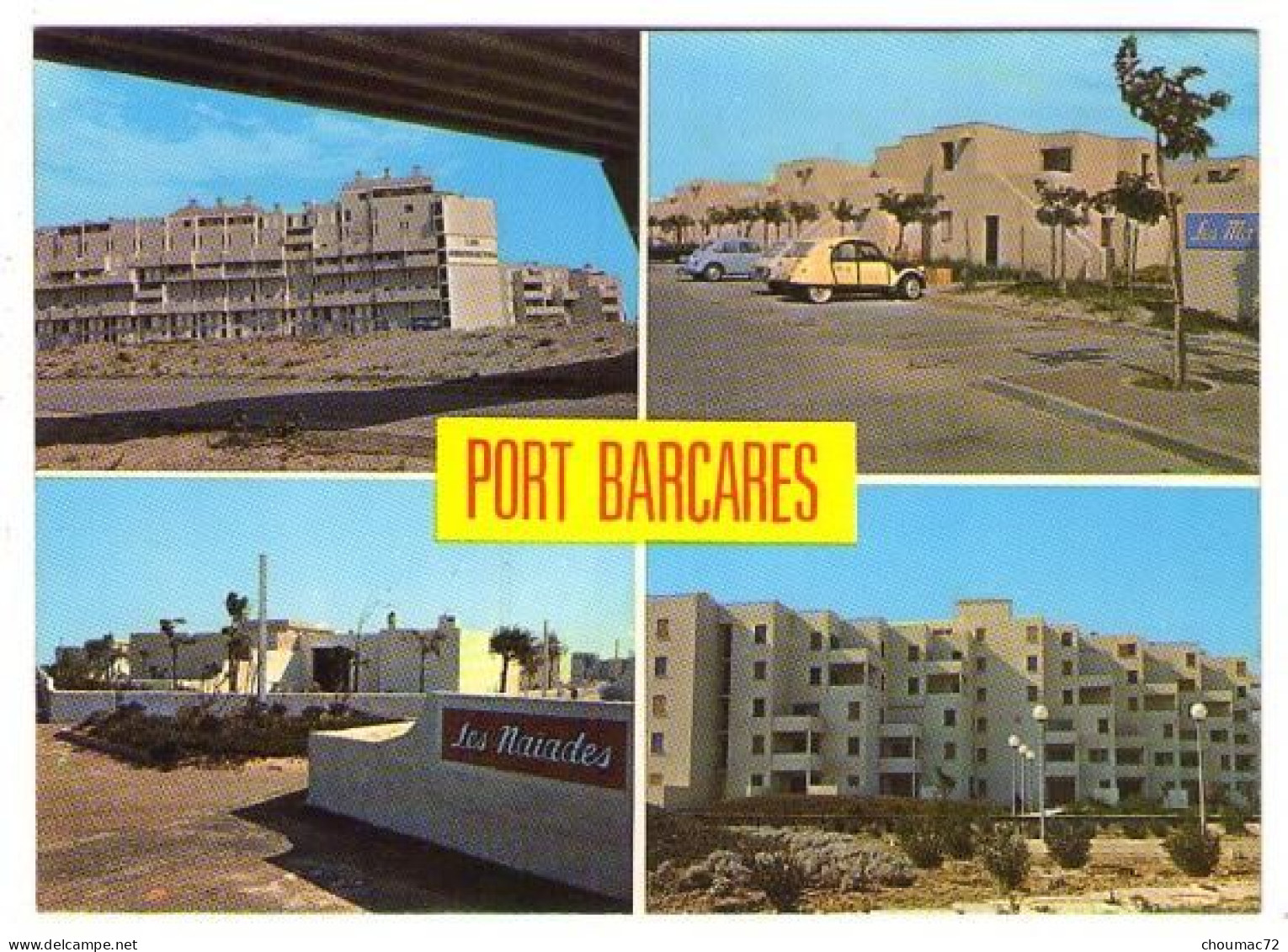 GF (66) 211, Port Barcares, Audumares 4242, Multivues, Les Argonautes, Les Naïades, 2 CV - Port Barcares