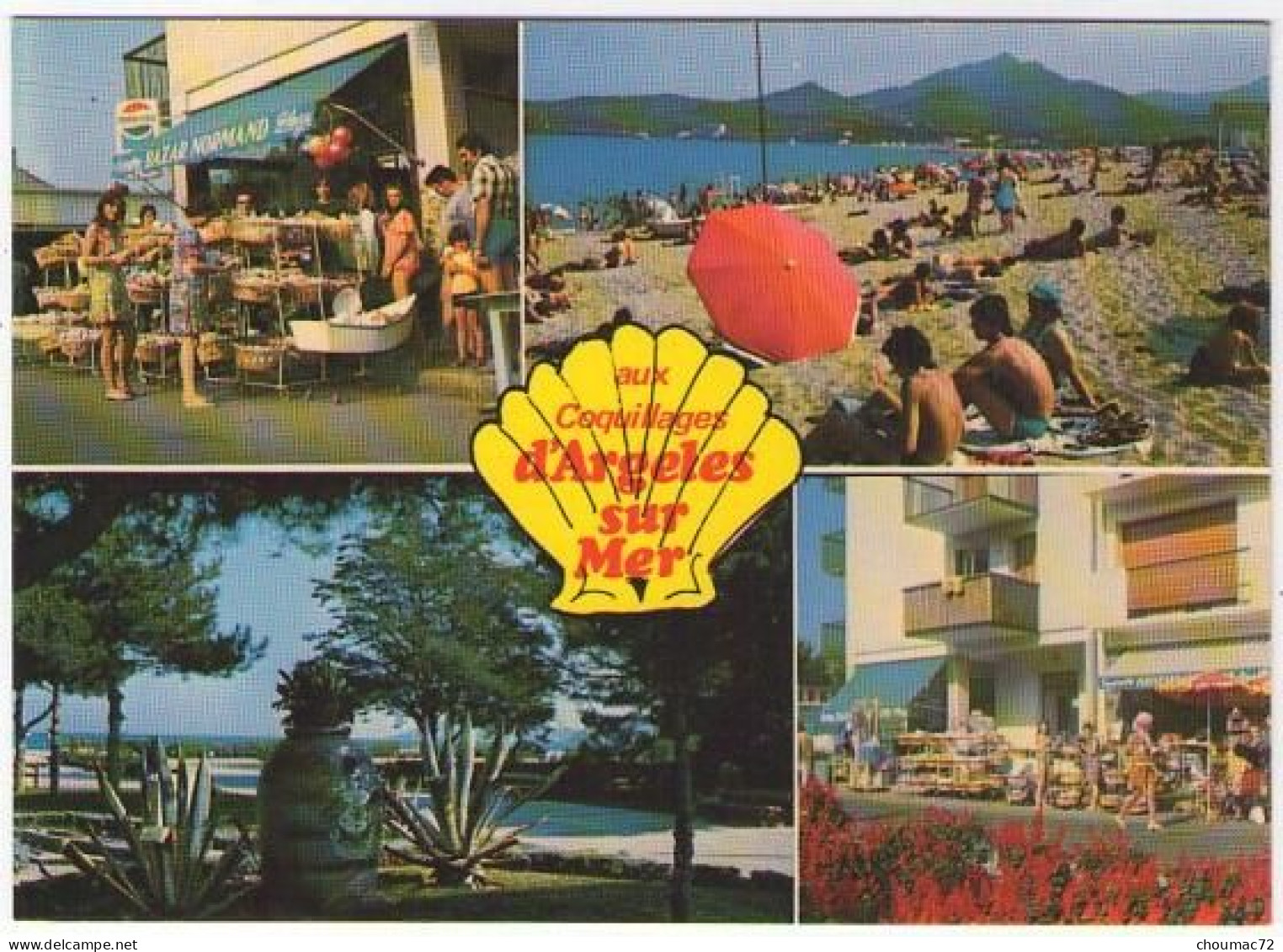 GF (66) 052, Argeles Sur Mer, Audumares 4766, Stand Des Coquillages - Argeles Sur Mer