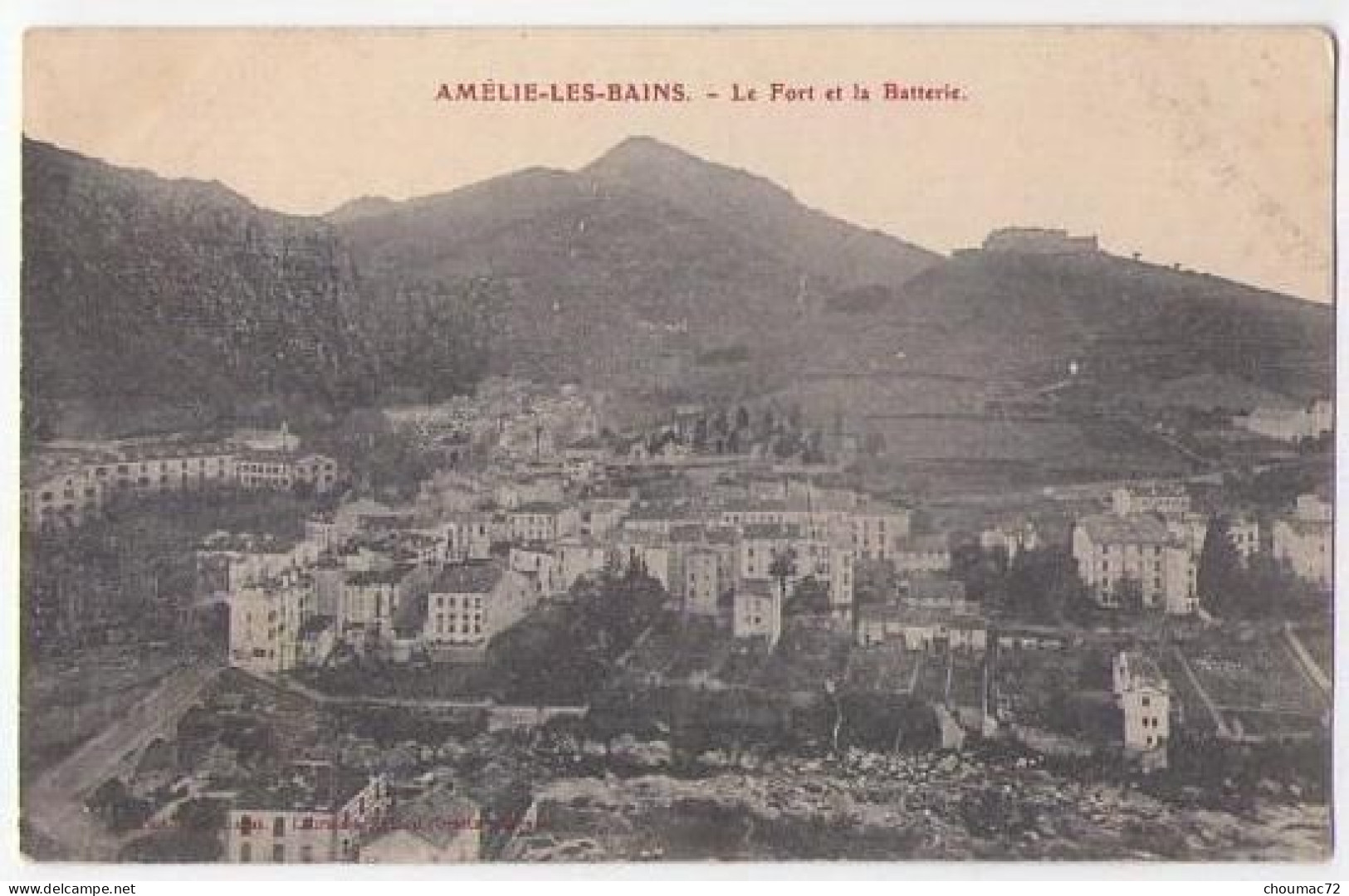 (66) 006, Amélie Les Bains, Xatard, Le Fort Et La Batterie, état ! - Amélie-les-Bains-Palalda