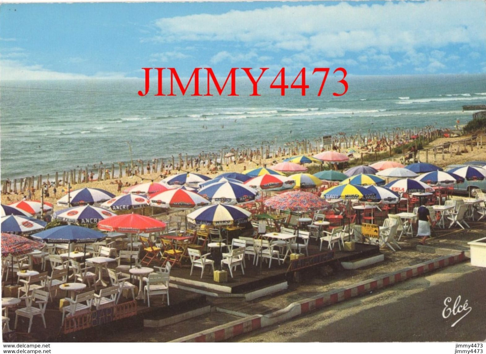 CPM - MIMIZAN-PLAGE En 1974 (Landes) - Vue Générale Sur La Grande Plage - N° 3054 - Edit. L. CHATAGNEAU - Mimizan Plage