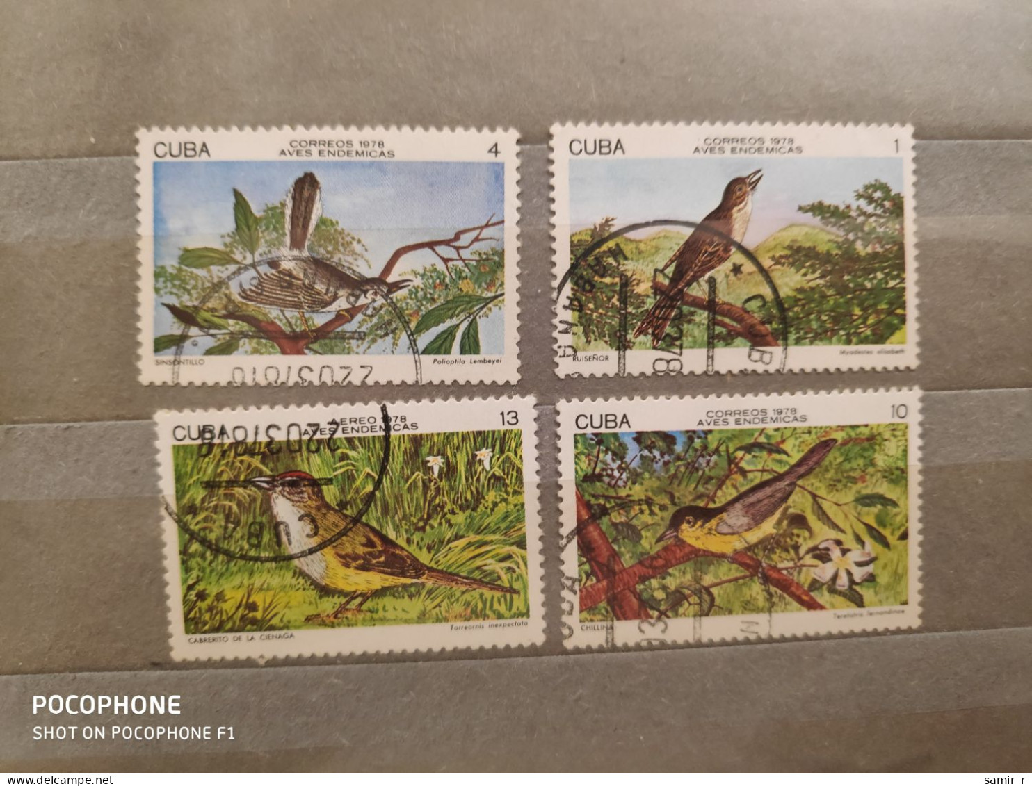 1978	Cuba	Birds (F85) - Used Stamps