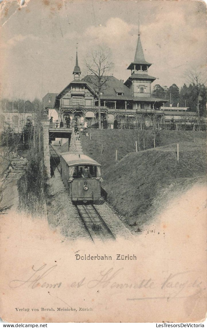 SUISSE - Dolderbahn Zurich - Verlag Von Bernh - Meinicke - Zurick - Un Train - Vue Générale - Carte Postale Ancienne - Zürich