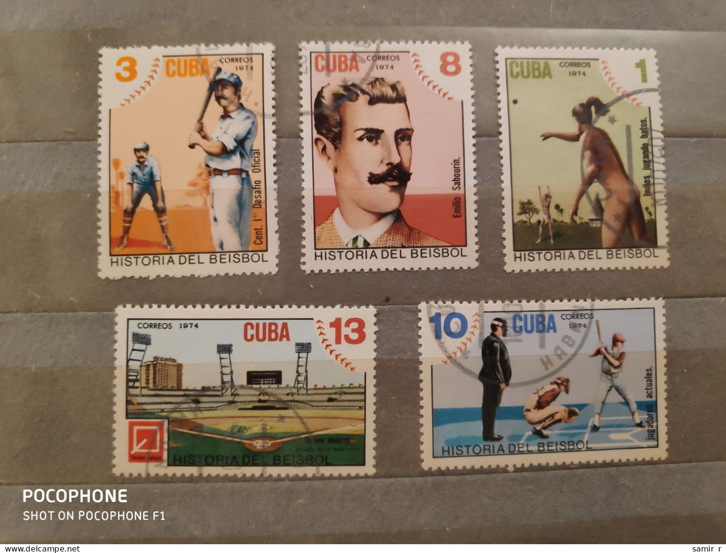 1974	Cuba	Sport (F85) - Used Stamps