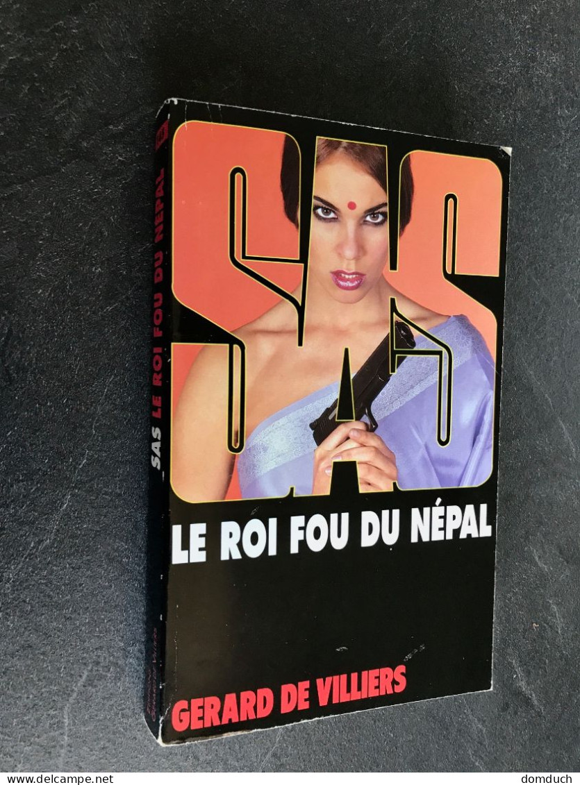 S.A.S. N° 145    LE ROI FOU DU NEPAL    GERARD DE VILLIERS Tbe - SAS