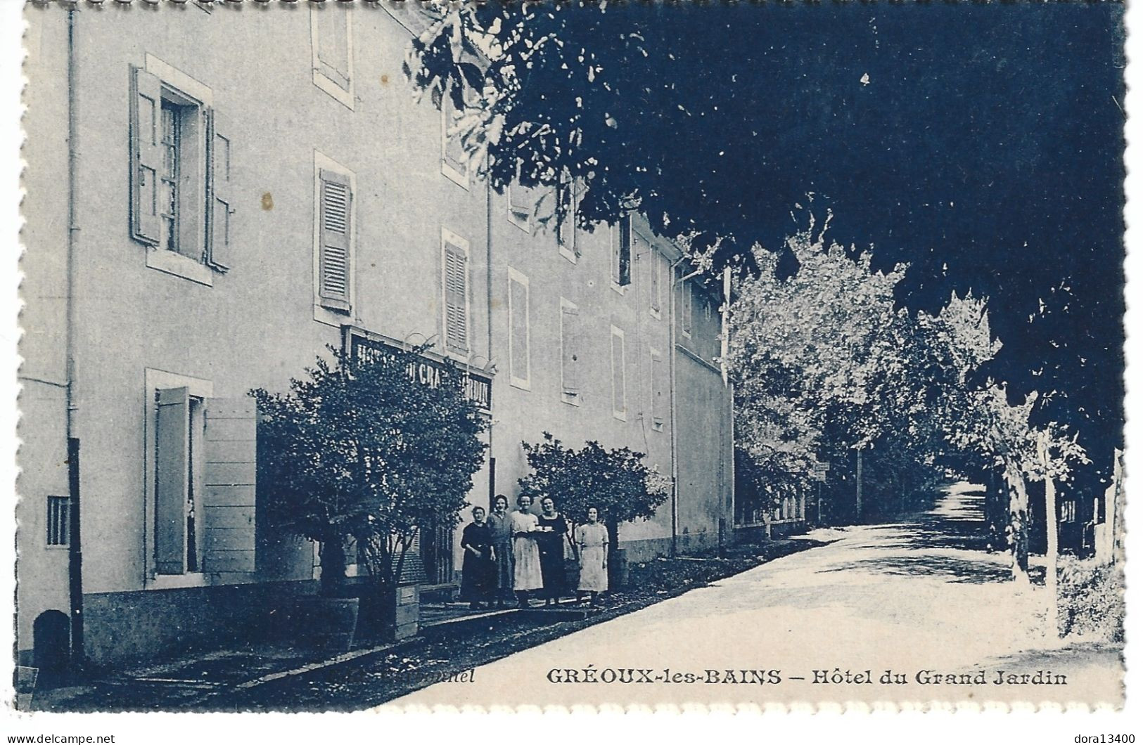 CPA04- GREOUX-LES-BAINS- Hôtel Du Grand Jardin - Gréoux-les-Bains