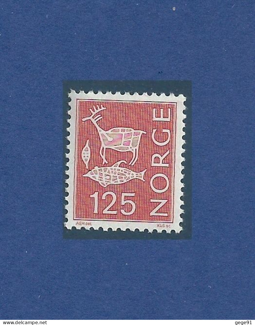 Norvège - YT 653 - Renne - Poisson - (neuf) - Nuovi