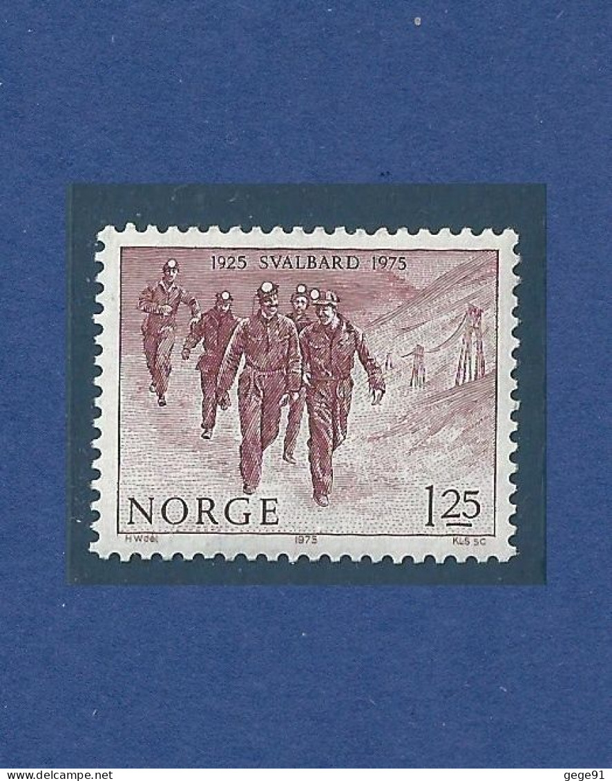 Norvège - YT 666 - Mineurs - Traité De Spielberg (Neuf) - Unused Stamps