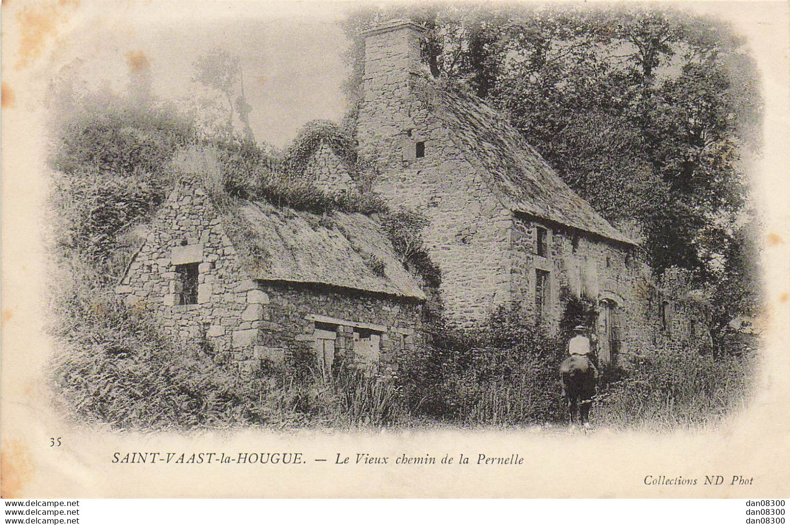 50 SAINT VAAST LA HOUGUE LE VIEUX CHEMIN DE LA PERNELLE - Saint Vaast La Hougue