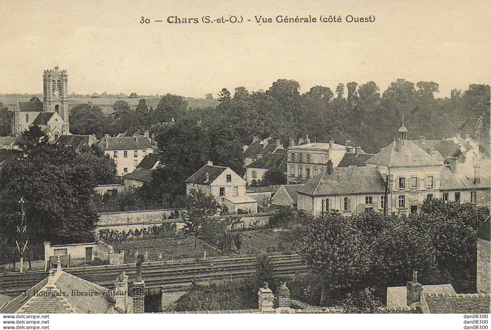 95 CHARS VUE GENERALE COTE OUEST - Chars