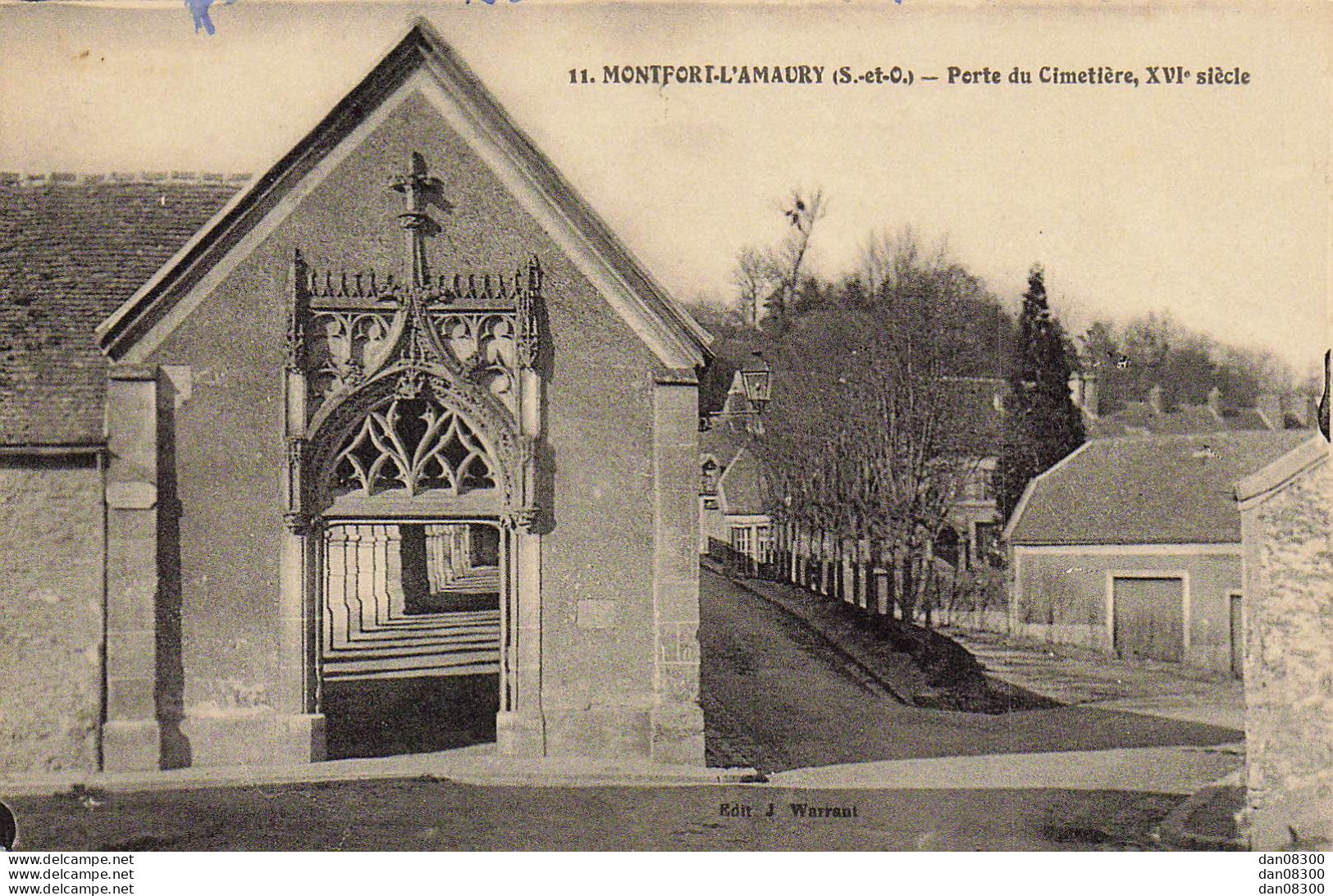 78 MONTFORT L'AMAURY PORTE DU CIMETIERE - Montfort L'Amaury