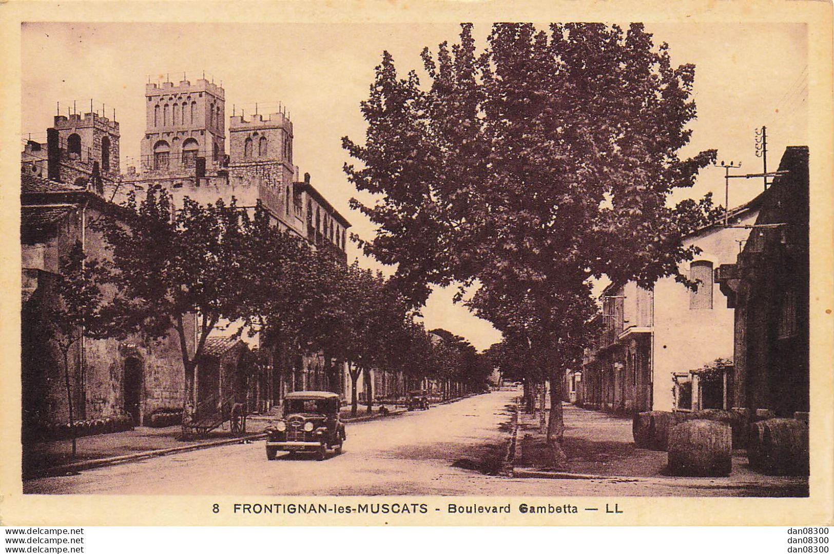 34 FRONTIGNAN LES MUSCATS BOULEVARD GAMBETTA - Frontignan