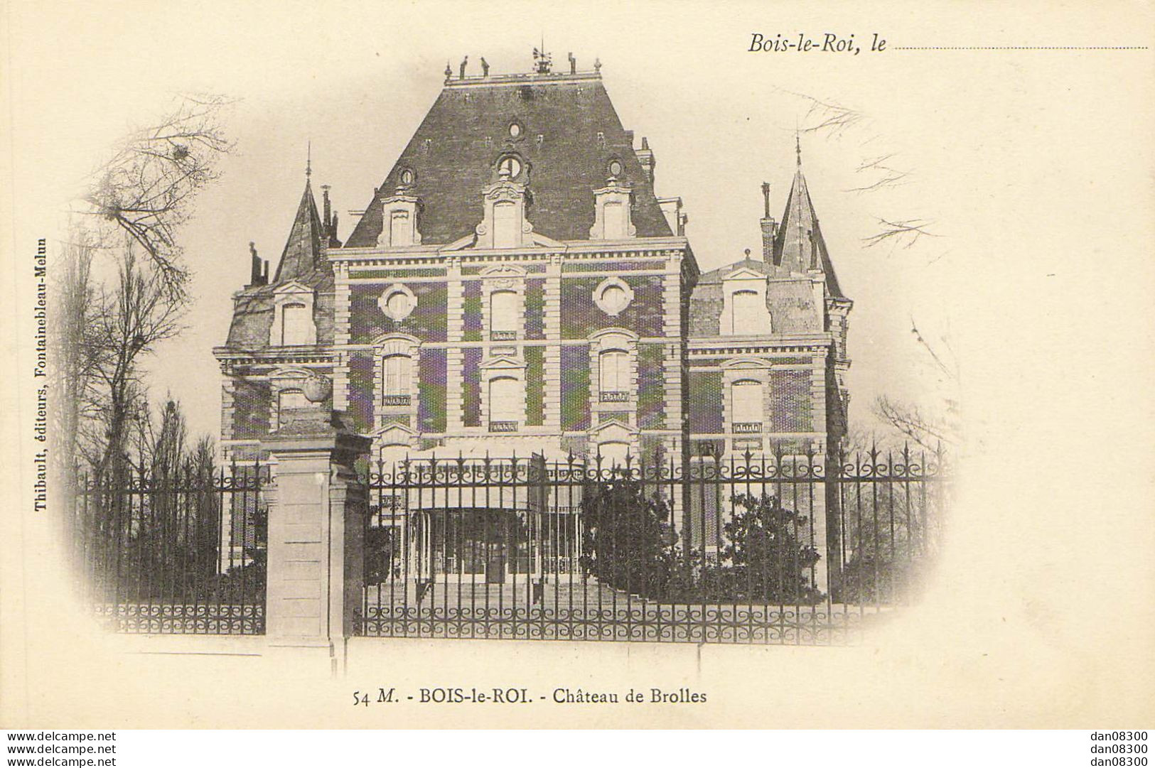 77 BOIS LE ROI CHATEAU DE BROLLES - Bois Le Roi