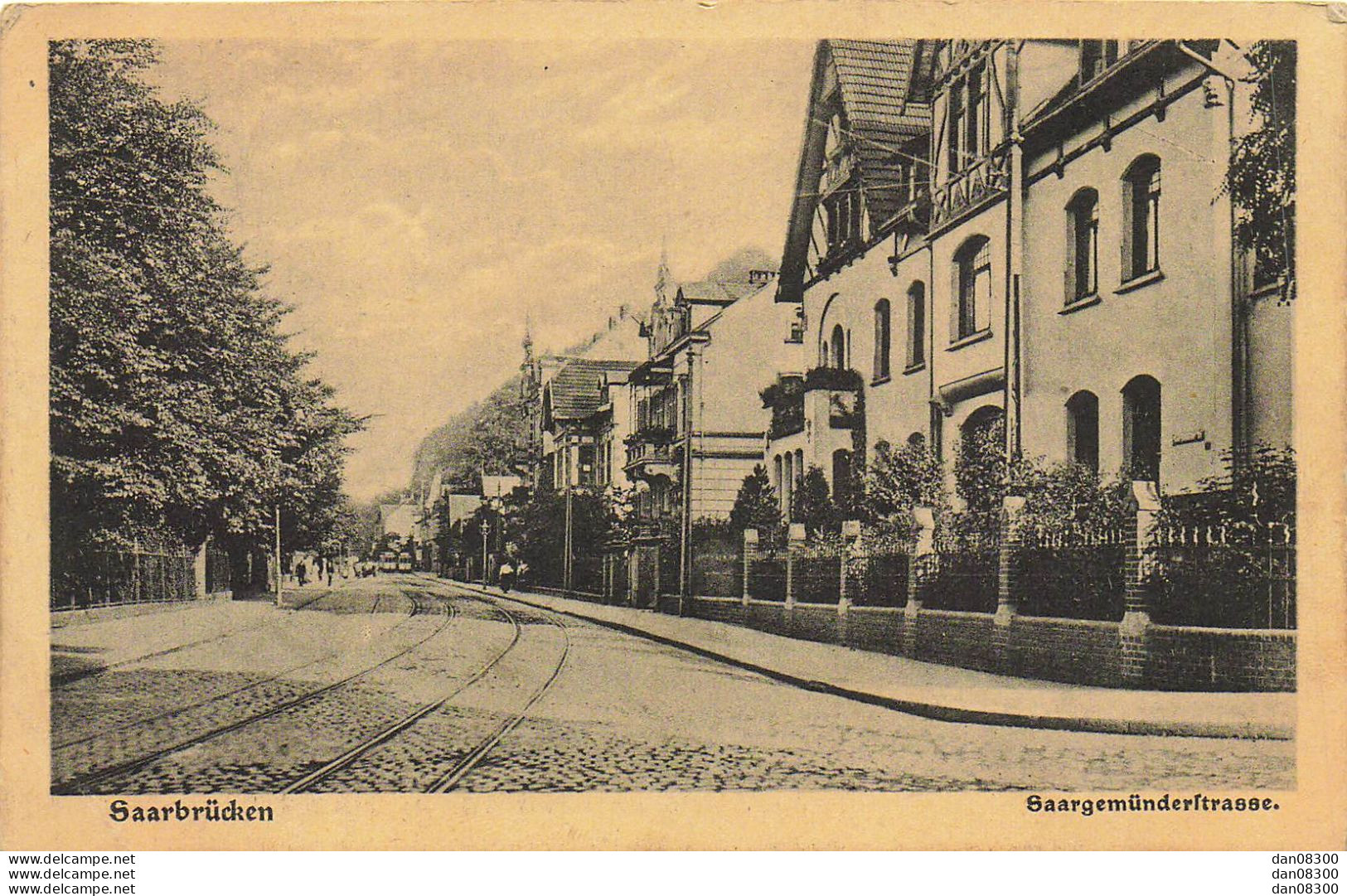 ALLEMAGNE SAARBRUCKEN SAARGEMUNDERSTRASSE - Saarbruecken