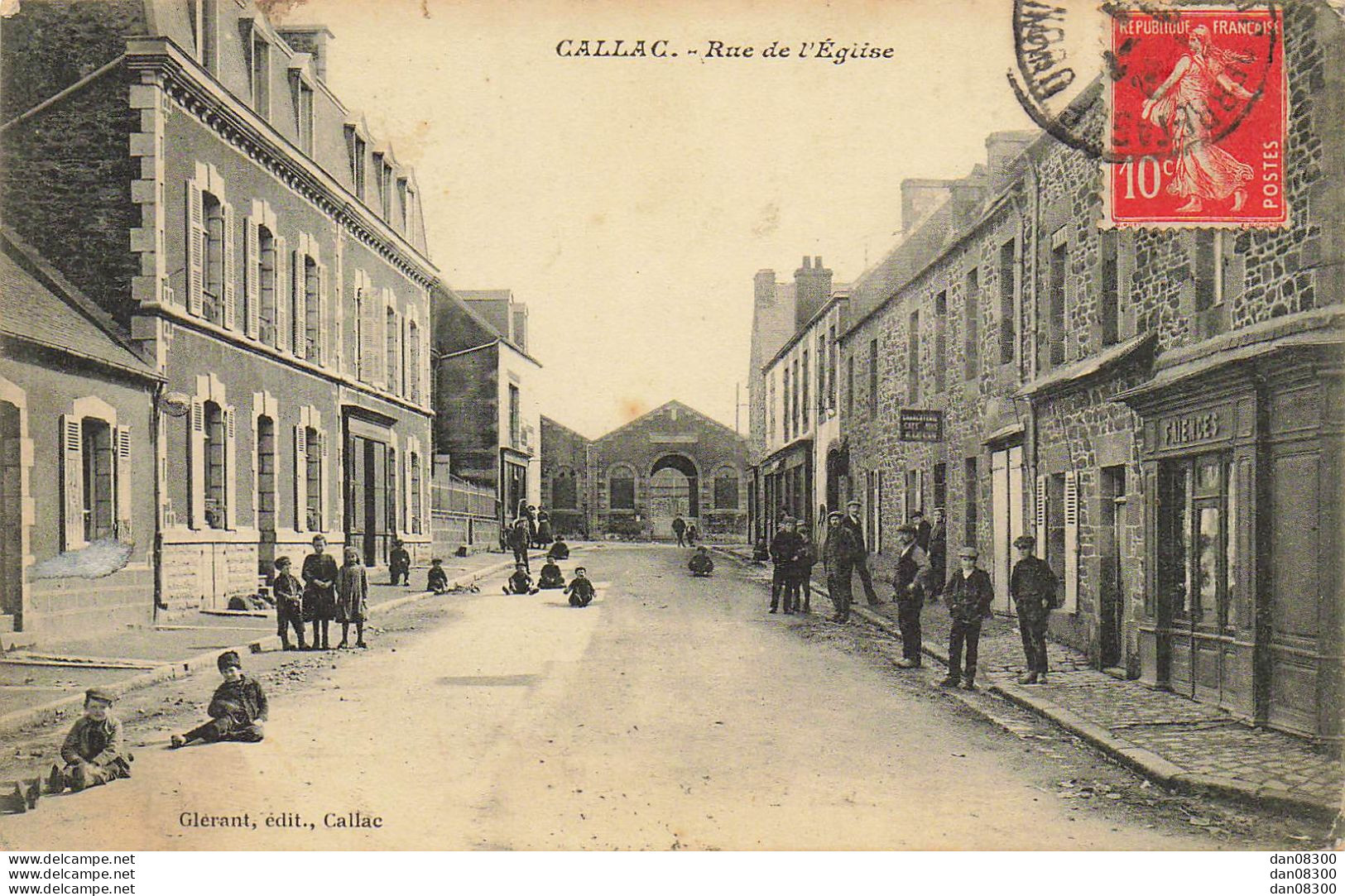 22 CALLAC RUE DE L'EGLISE - Callac