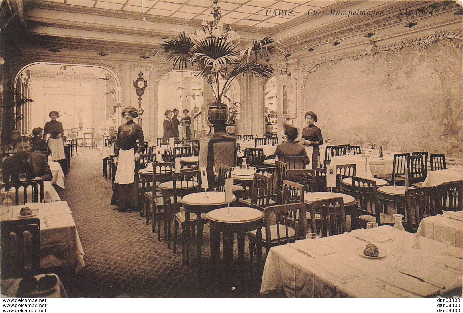 75 PARIS CHEZ RUMPELMAYER  LA SALLE A MANGER - Cafés, Hôtels, Restaurants