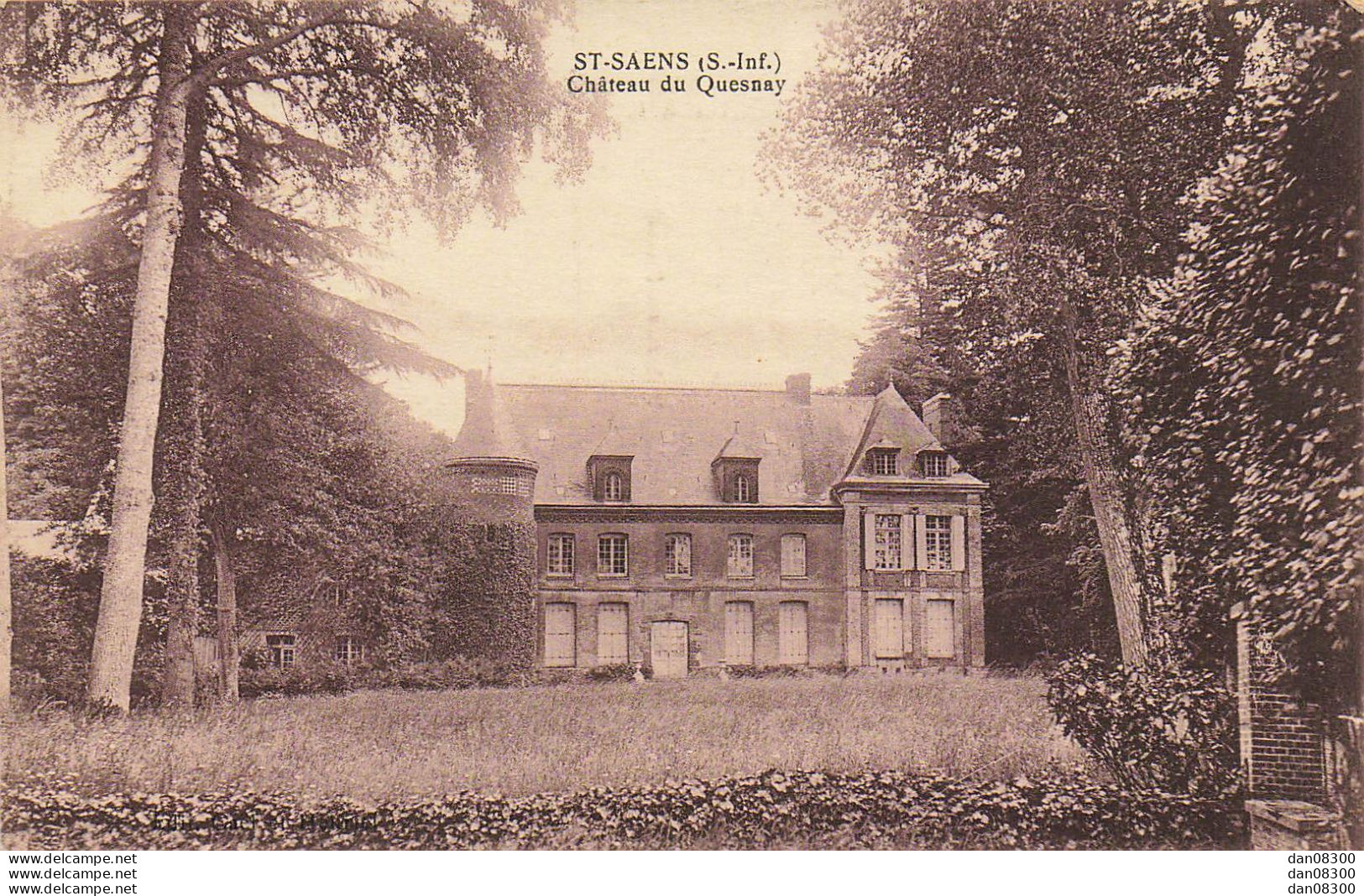 76 SAINT SAENS CHATEAU DU QUESNAY - Saint Saens