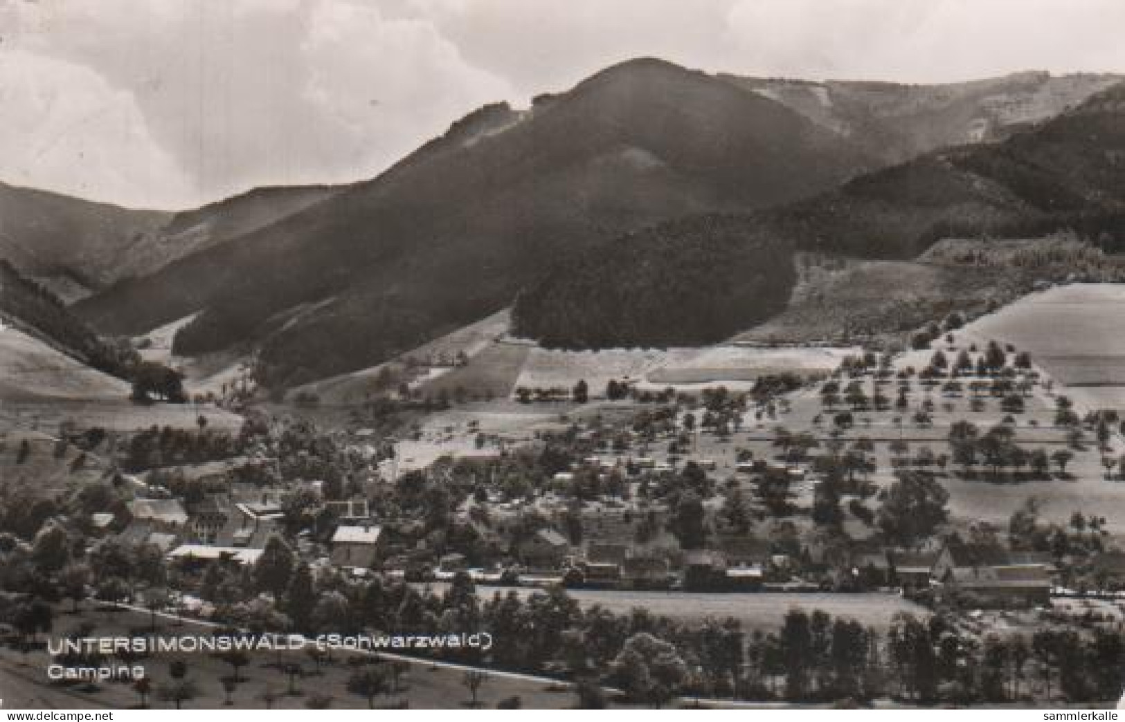 4120 - Untersimonswald, Schwarzwald - Camping - Ca. 1965 - Emmendingen