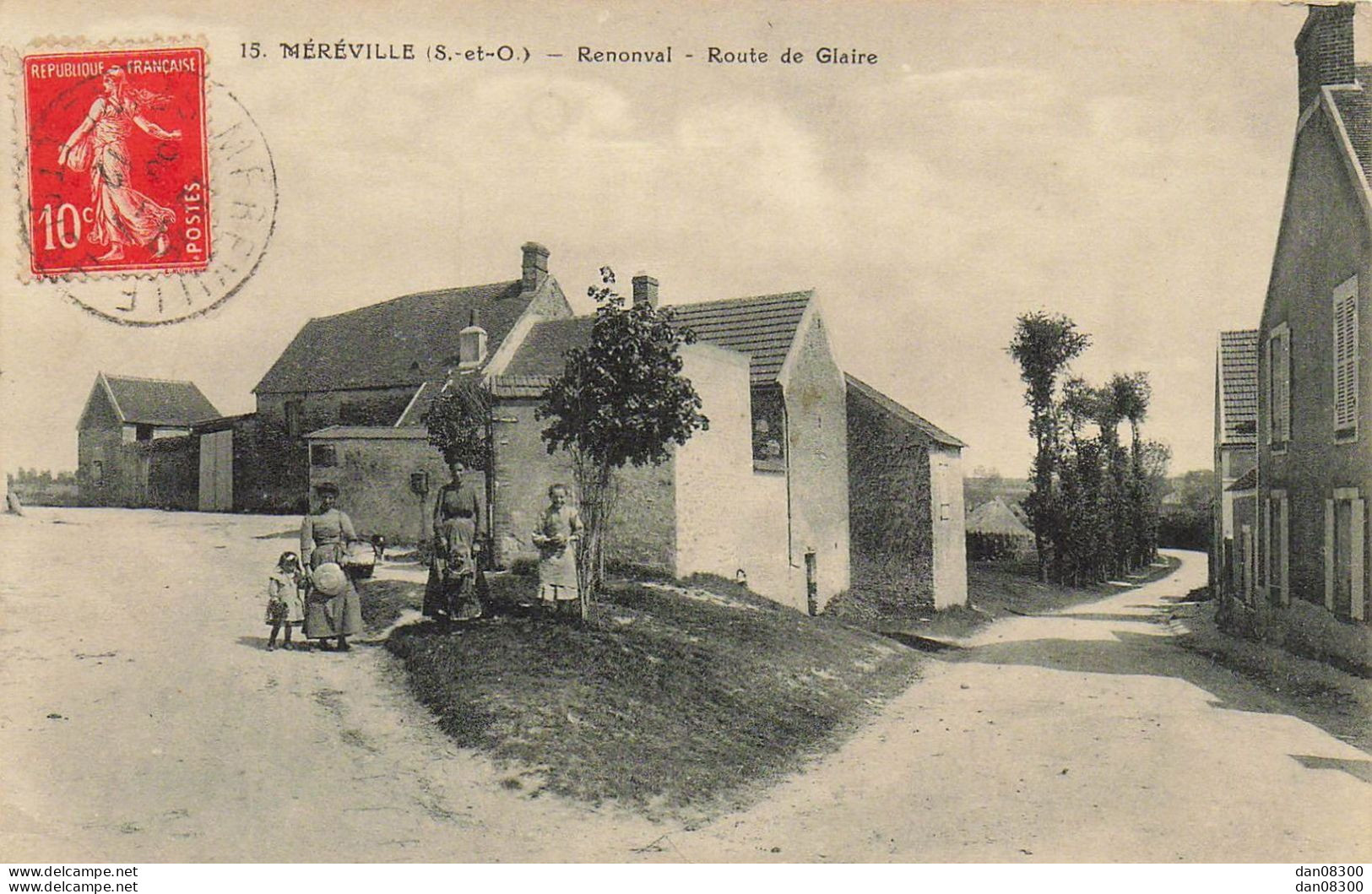 91 MEREVILLE RENONVAL ROUTE DE GLAIRE - Mereville