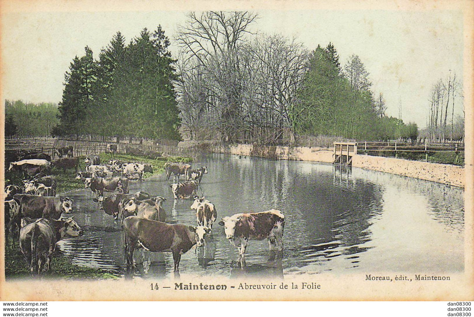 28 MAINTENON ABREUVOIR DE LA FOLIE - Maintenon