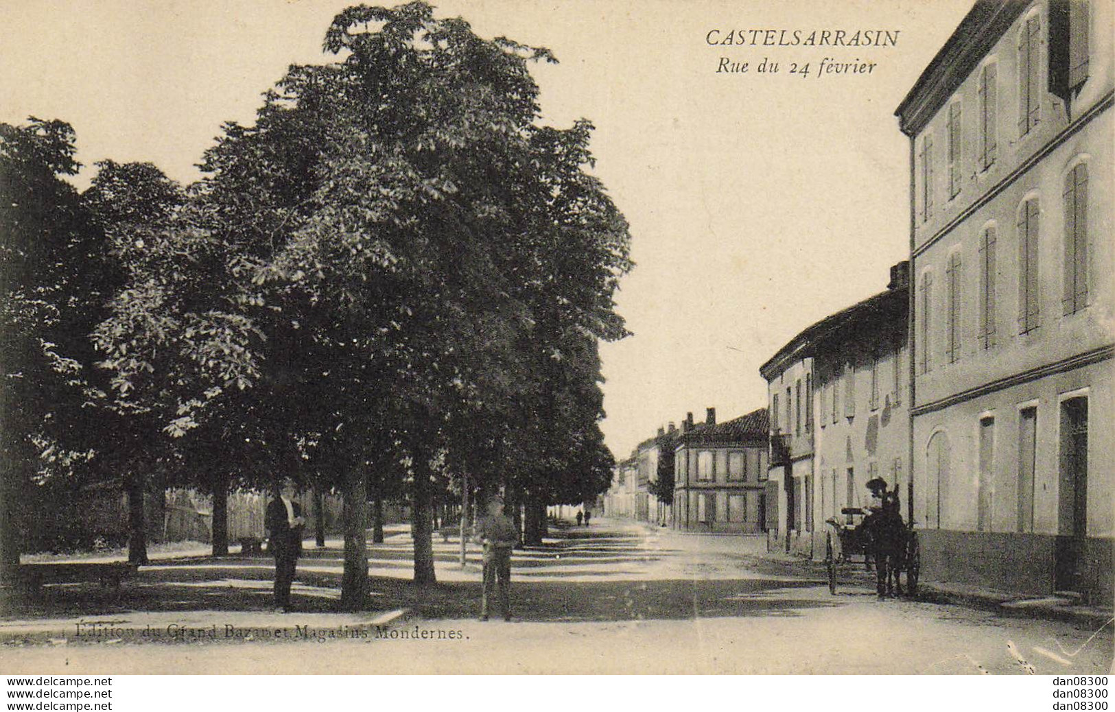 82 CASTELSARRASIN RUE DU 24 FEVRIER - Castelsarrasin