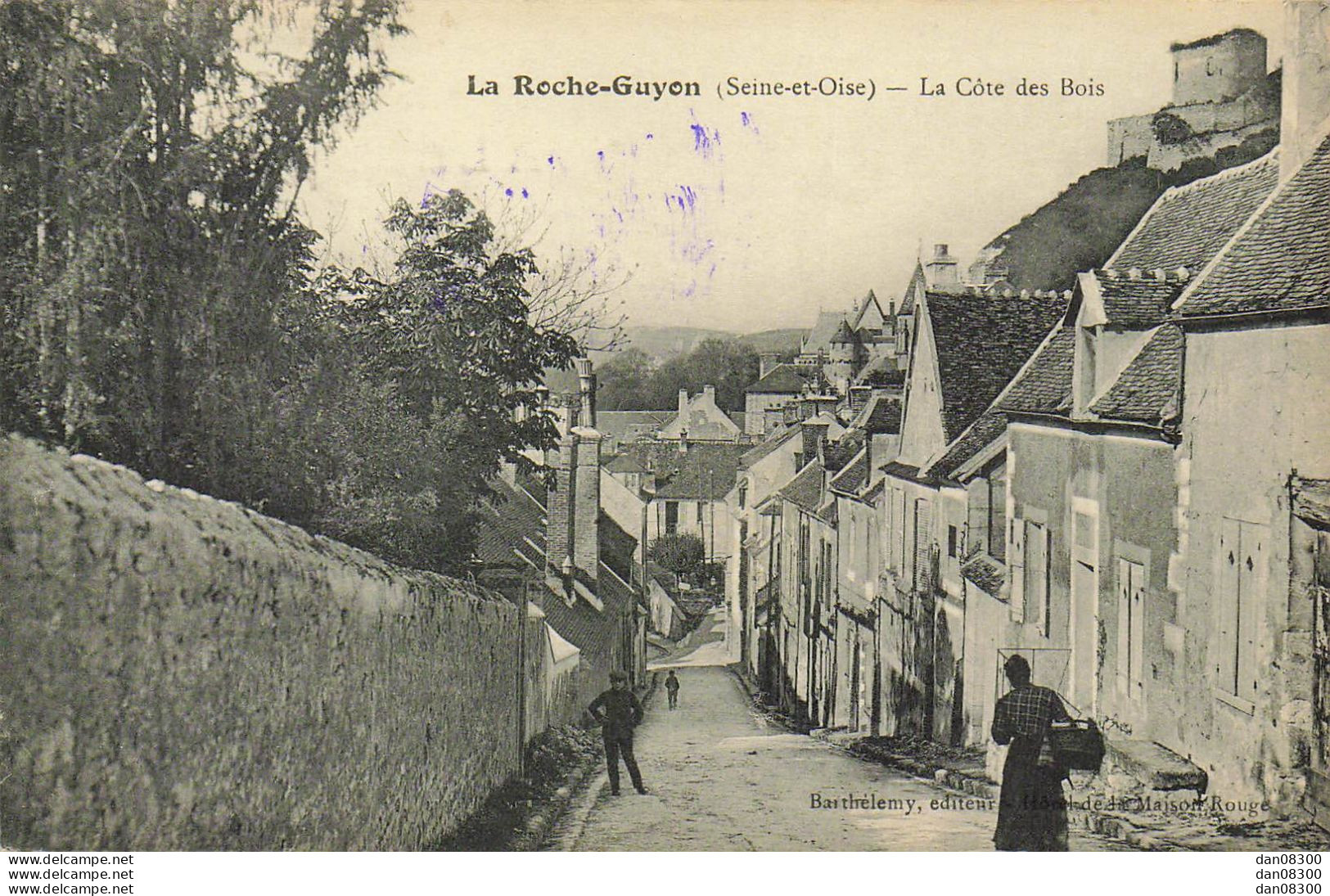 RARE  95 LA ROCHE GUYON LA COTE DES BOIS - La Roche Guyon