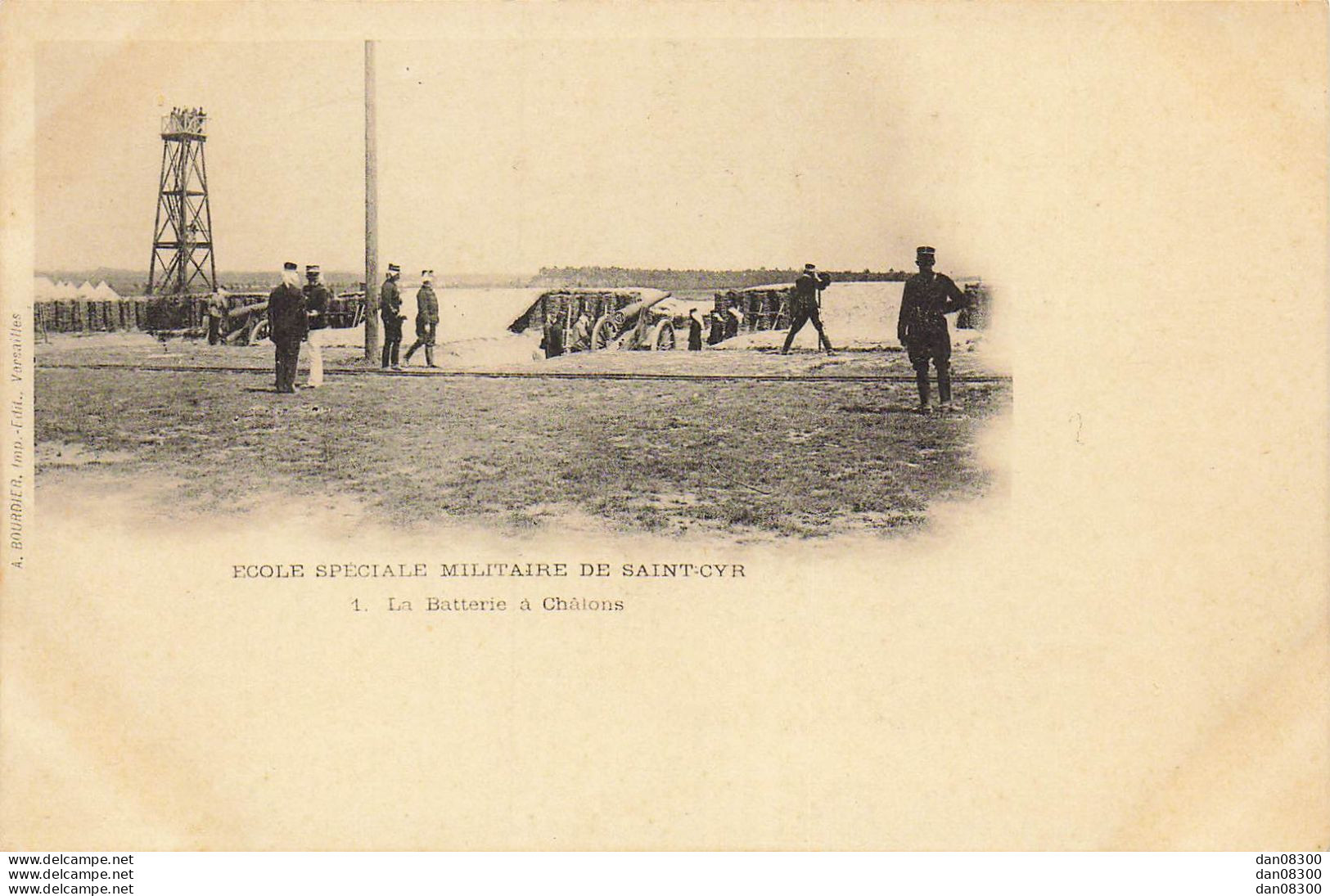 ECOLE SPECIALE MILITAIRE DE SAINT CYR LA BATTERIE A CHALONS - Manoeuvres