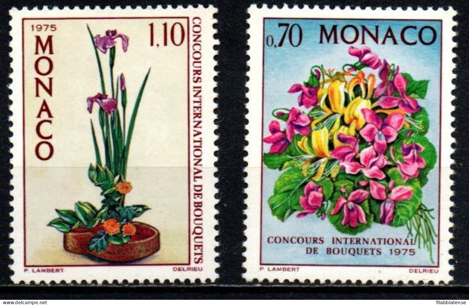 1974 - Monaco 984/85 Concorso Di Bouquets        ---- - Nuovi