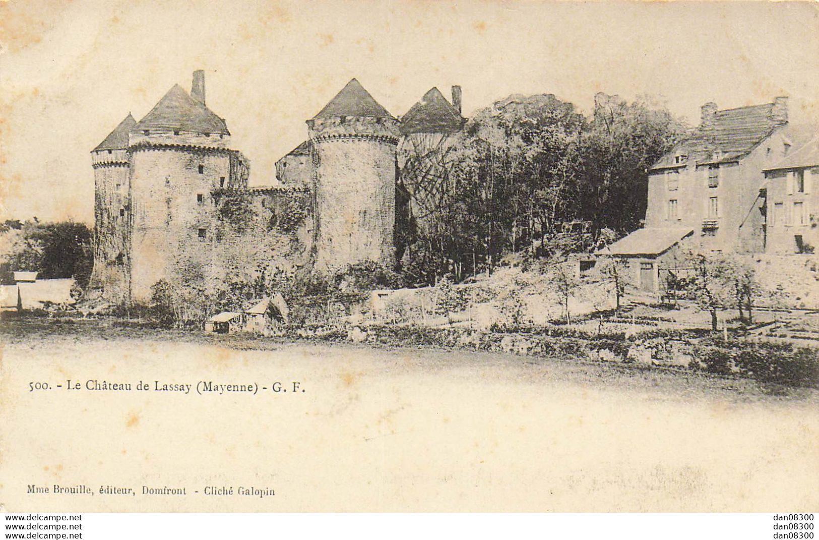 53 LE CHATEAU DE LASSAY MAYENNE - Lassay Les Chateaux