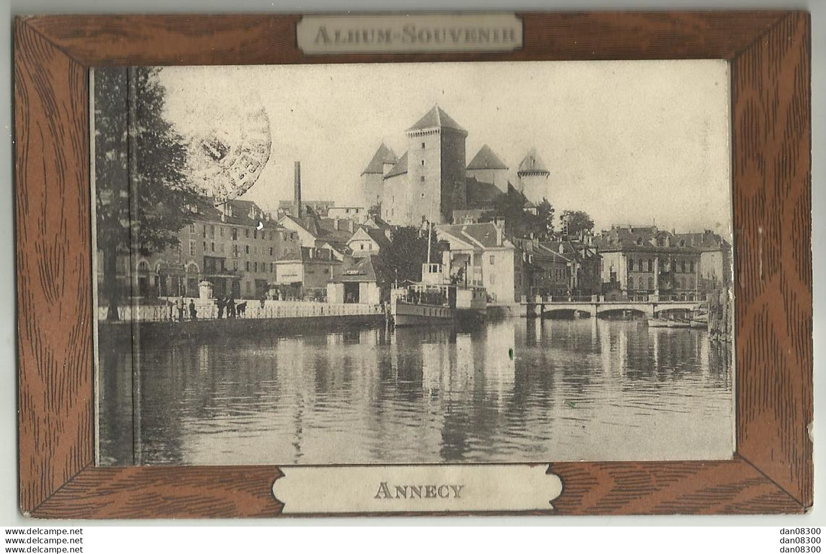 74 ALBUM SOUVENIR ANNECY LA PREMIERE CARTE SE LEVE ET UN DEPLIANT APPARAIT - Móviles (animadas)