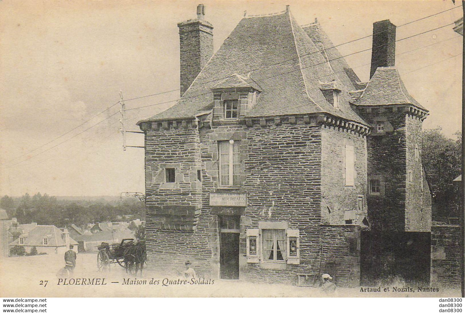 56 PLOERMEL MAISON DES QUATRE SOLDATS - Ploërmel