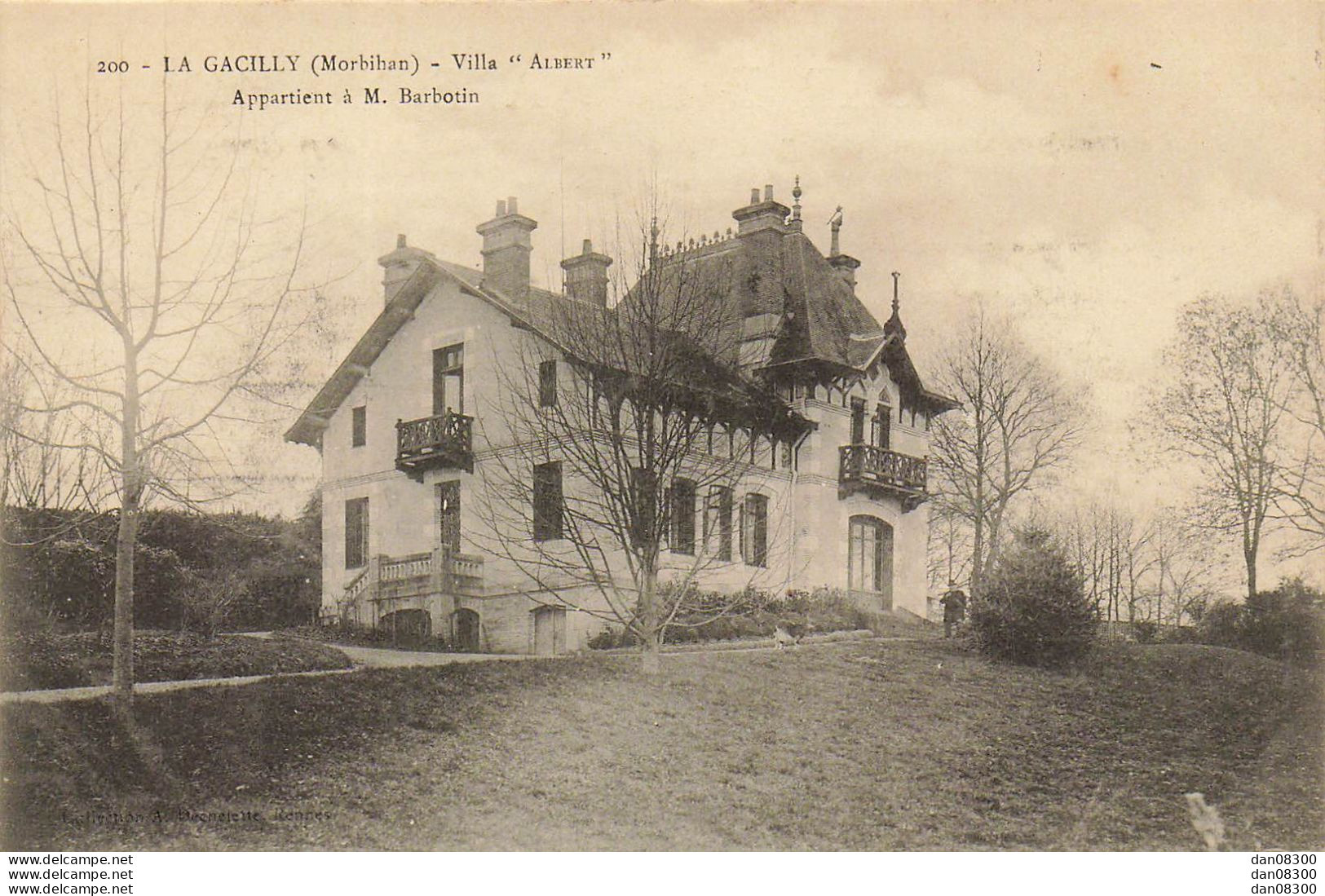 56 LA GACILLY VILLA ALBERT APPARTIENT A M BARBOTIN - La Gacilly