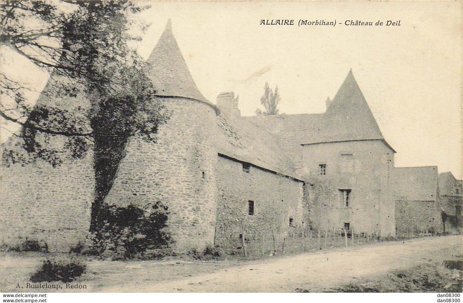 RARE  56 ALLAIRE CHATEAU DE DEIL - Allaire