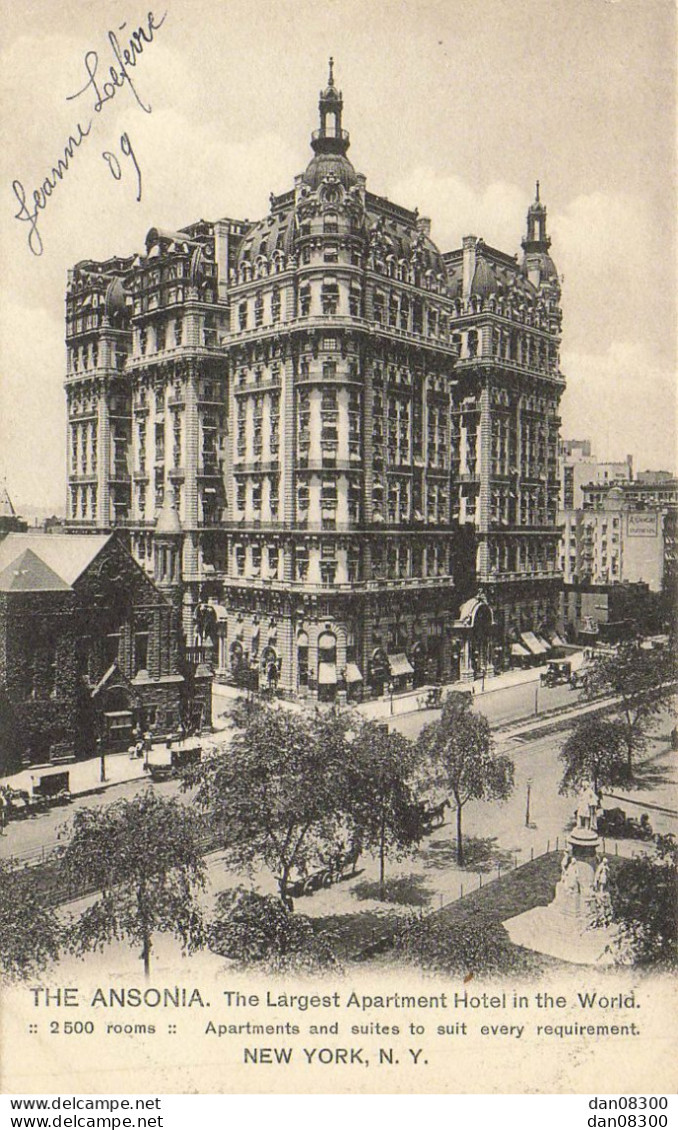 THE ANSONIA 2500 CHAMBRES  NEW YORK - Bares, Hoteles Y Restaurantes